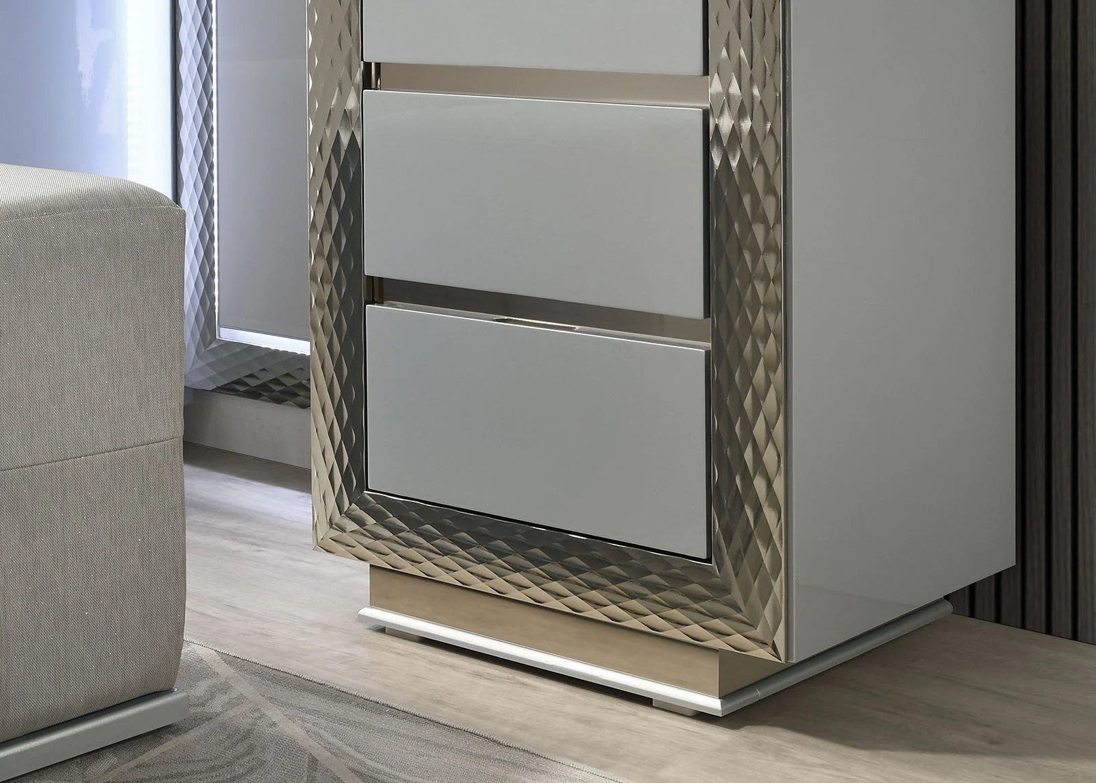 Ventnor Vanity w/ Stool, Gray - Image 4