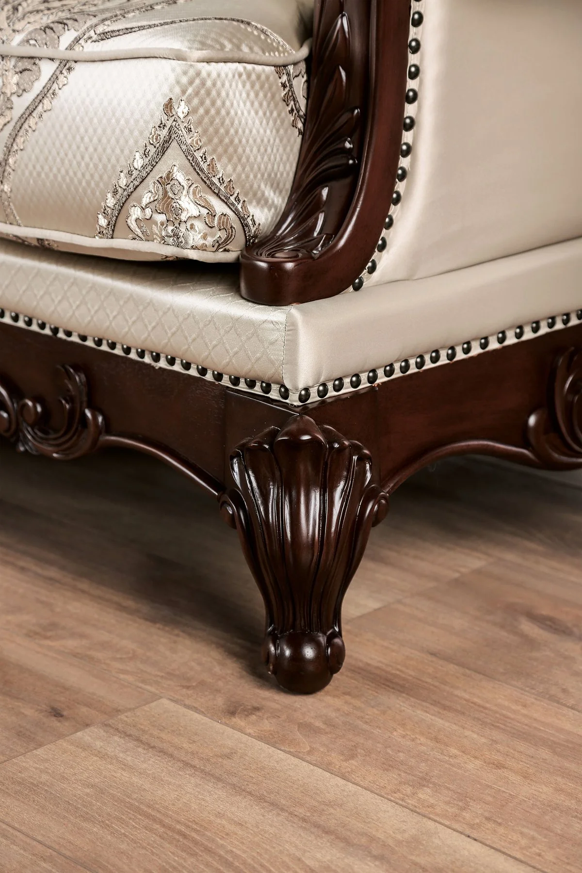 Veracruz Sofa, Dark Cherry/Beige - Image 8