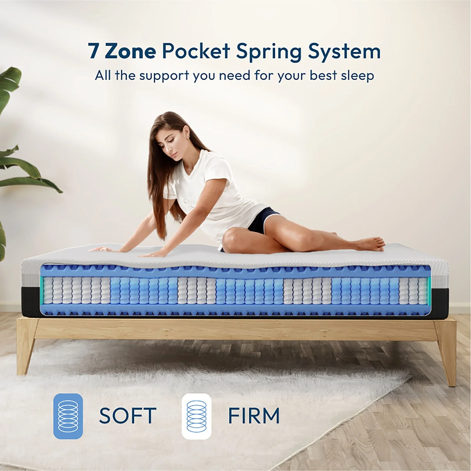 Verbena 12" E.King Hybrid Mattress - Image 5