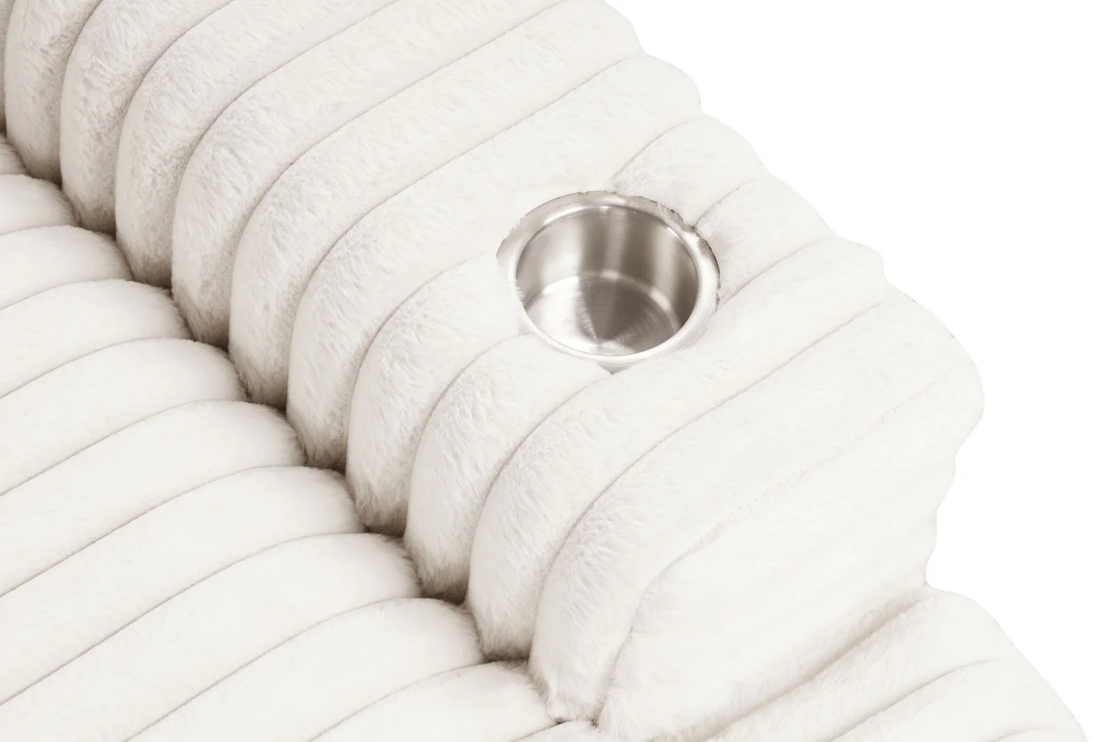 Veyrier 2 Arm Chaise, White - Image 4