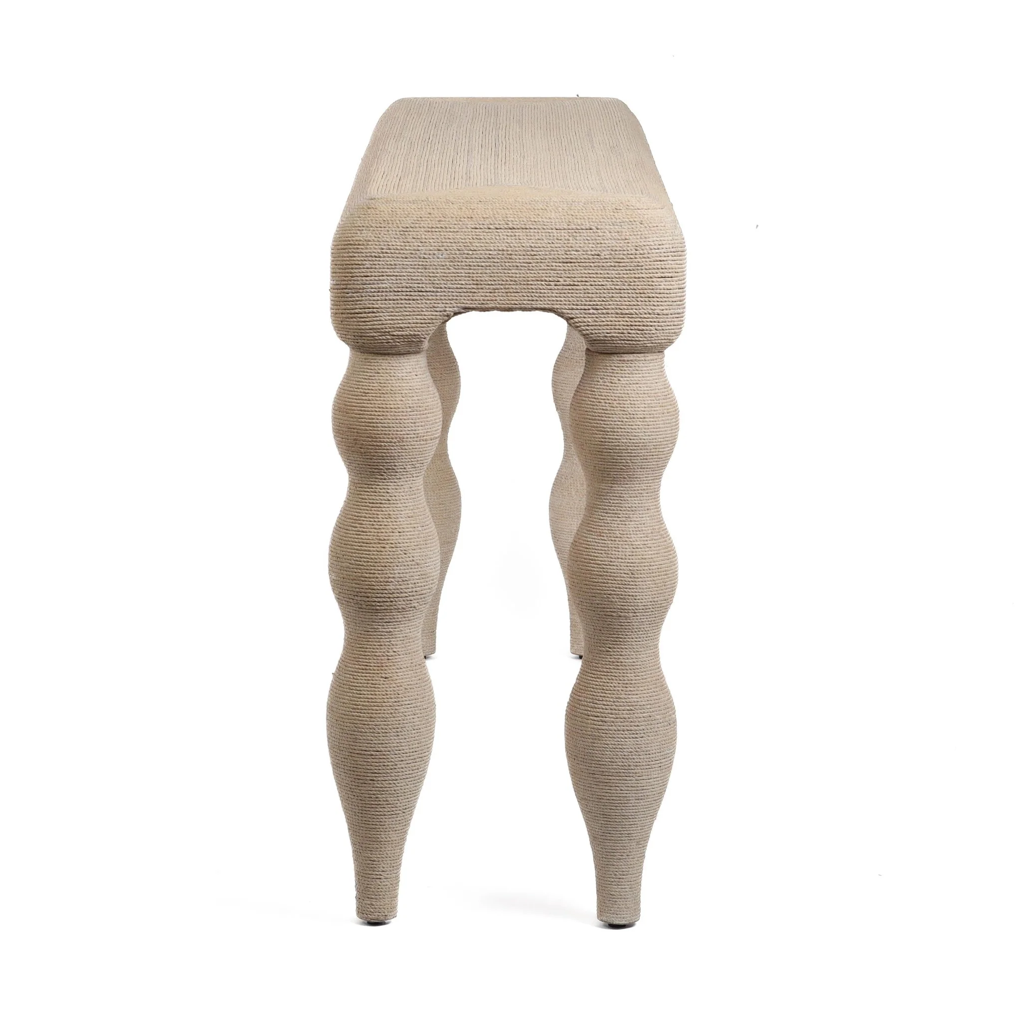 Vicky Natural Rattan Console Table - Image 3