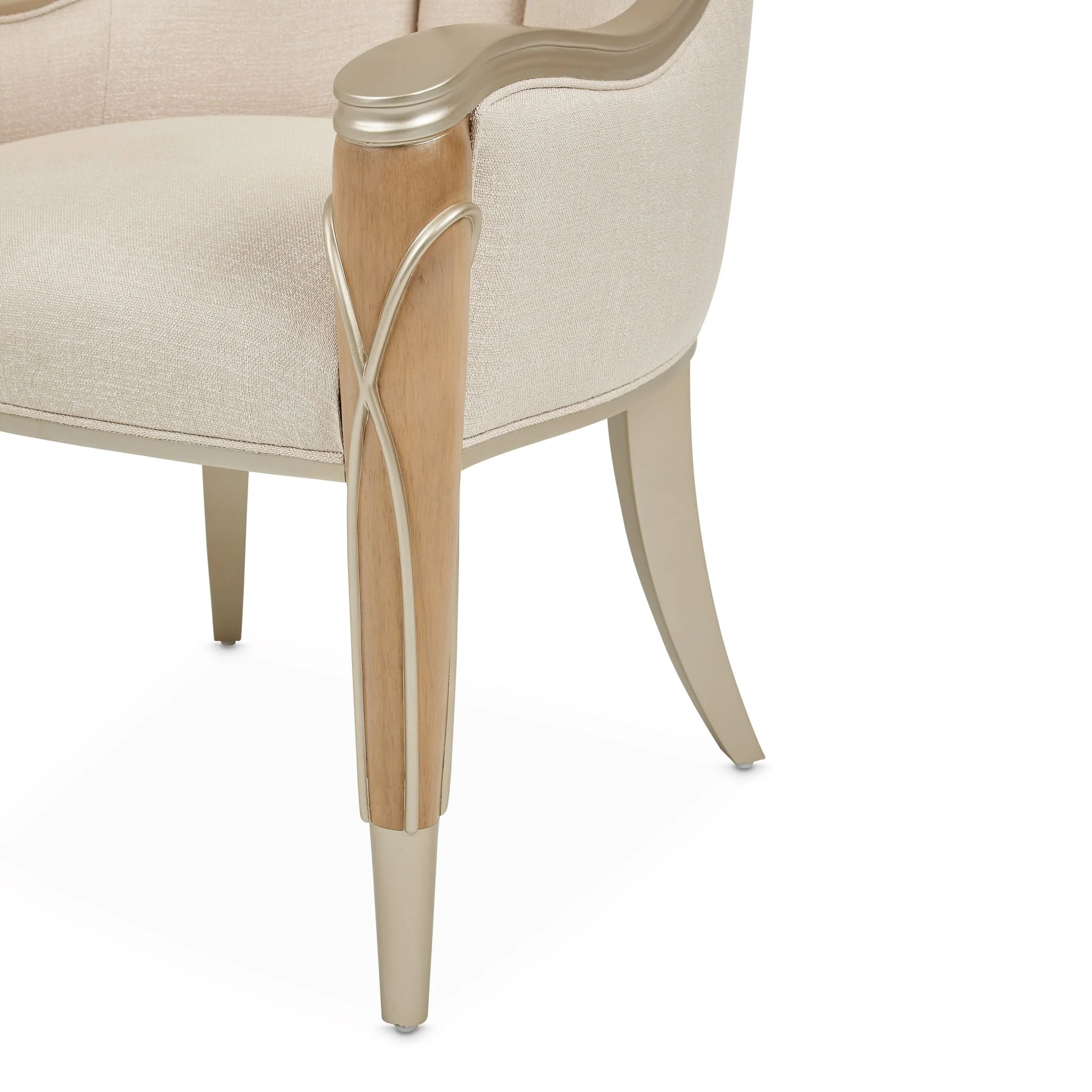 Villa Cherie Dining Arm Chair - Caramel - Image 5