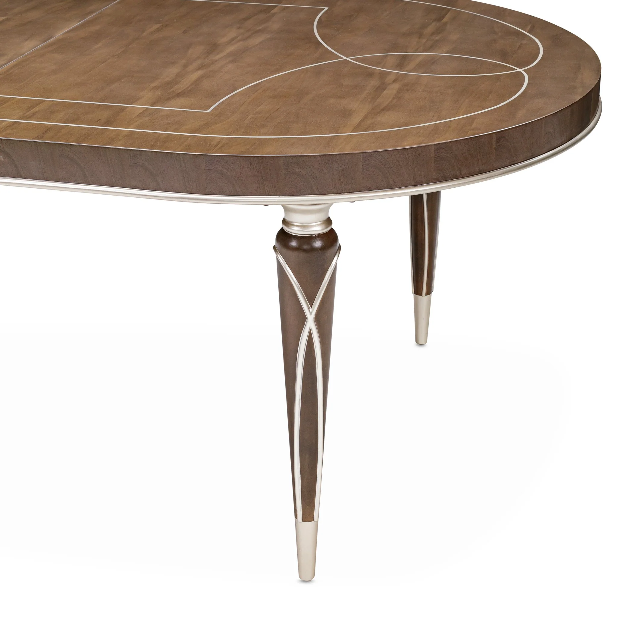 Villa Cherie Oval Dining Table - Hazelnut - Image 9