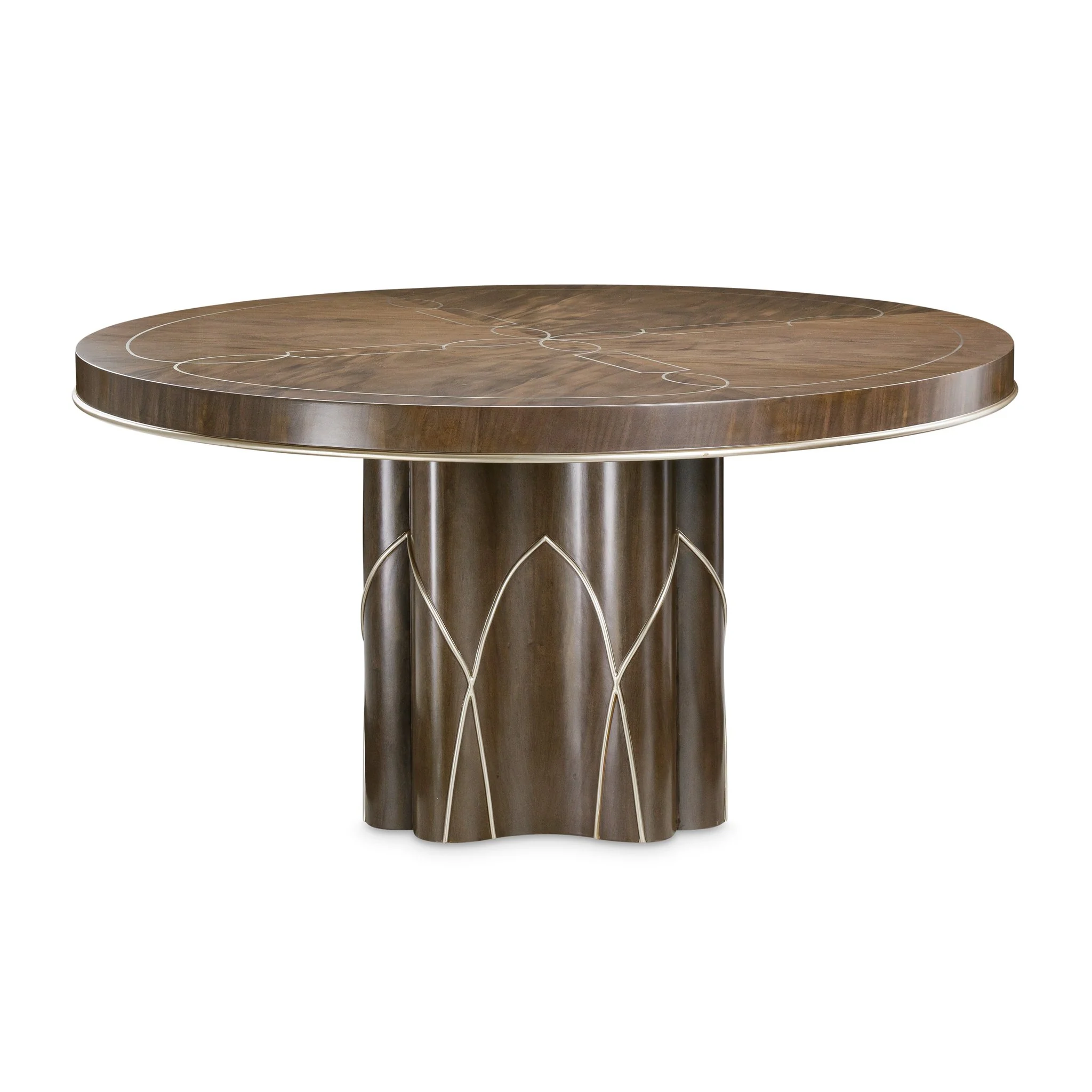 Villa Cherie Round Dining Table - Hazelnut - Image 10