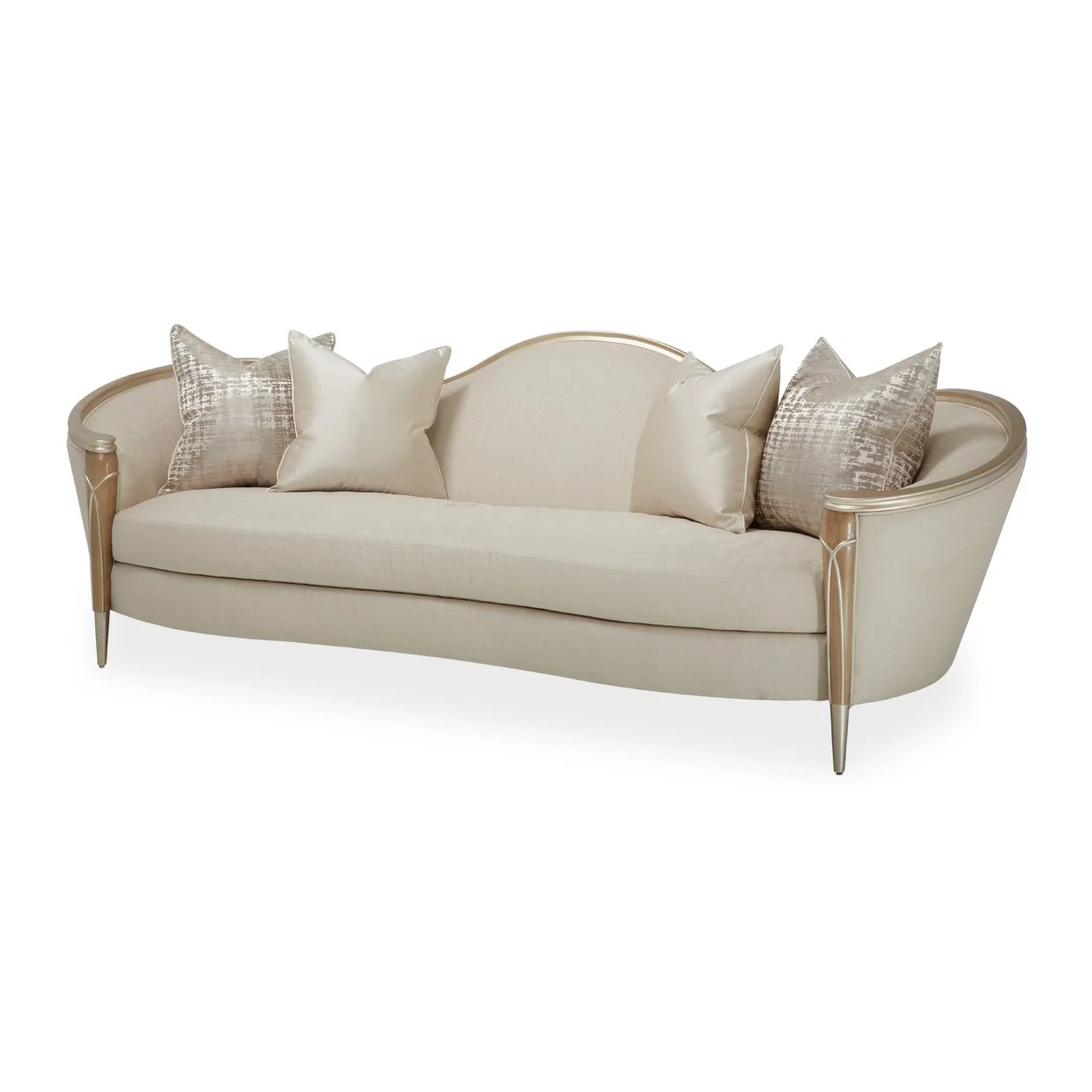 Villa Cherie Sofa - Pearl/Caramel - Image 6