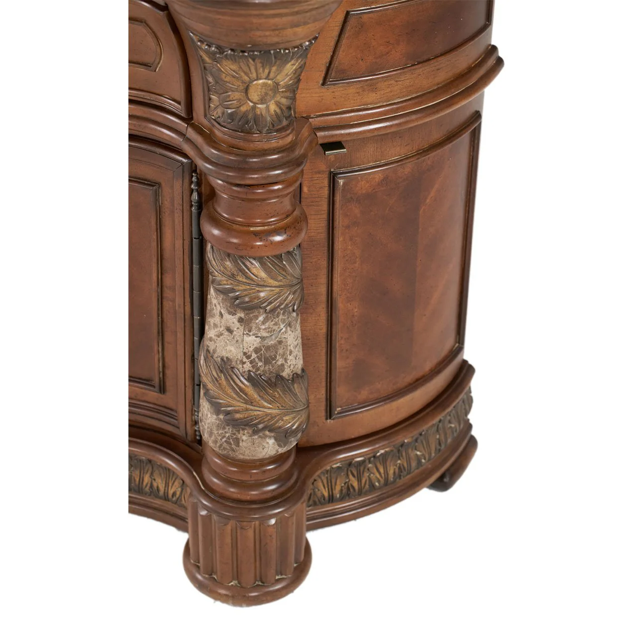 Villa Valencia Bedside Chest with Mirror - Classic Chest - Image 6