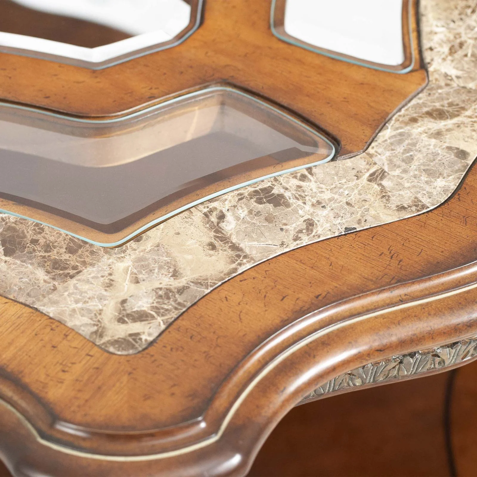 Villa Valencia Cocktail Table - Classic Chestnut - Image 3