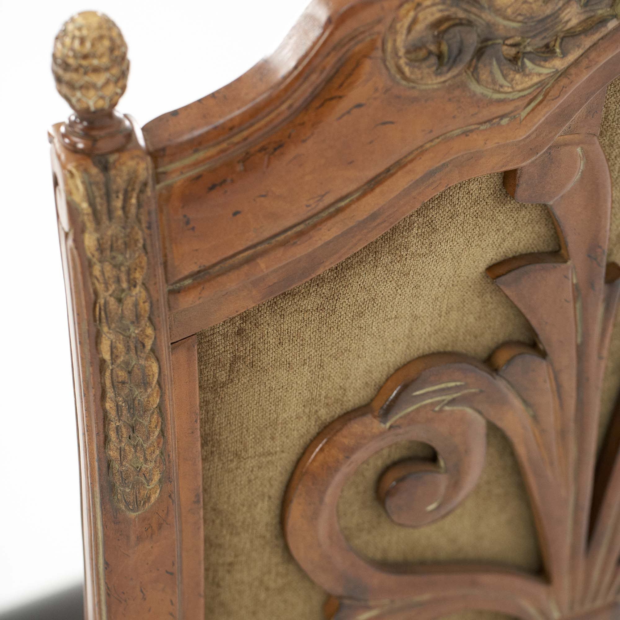 Villa Valencia Dining Arm Chair - Classic Chestnut - Image 5