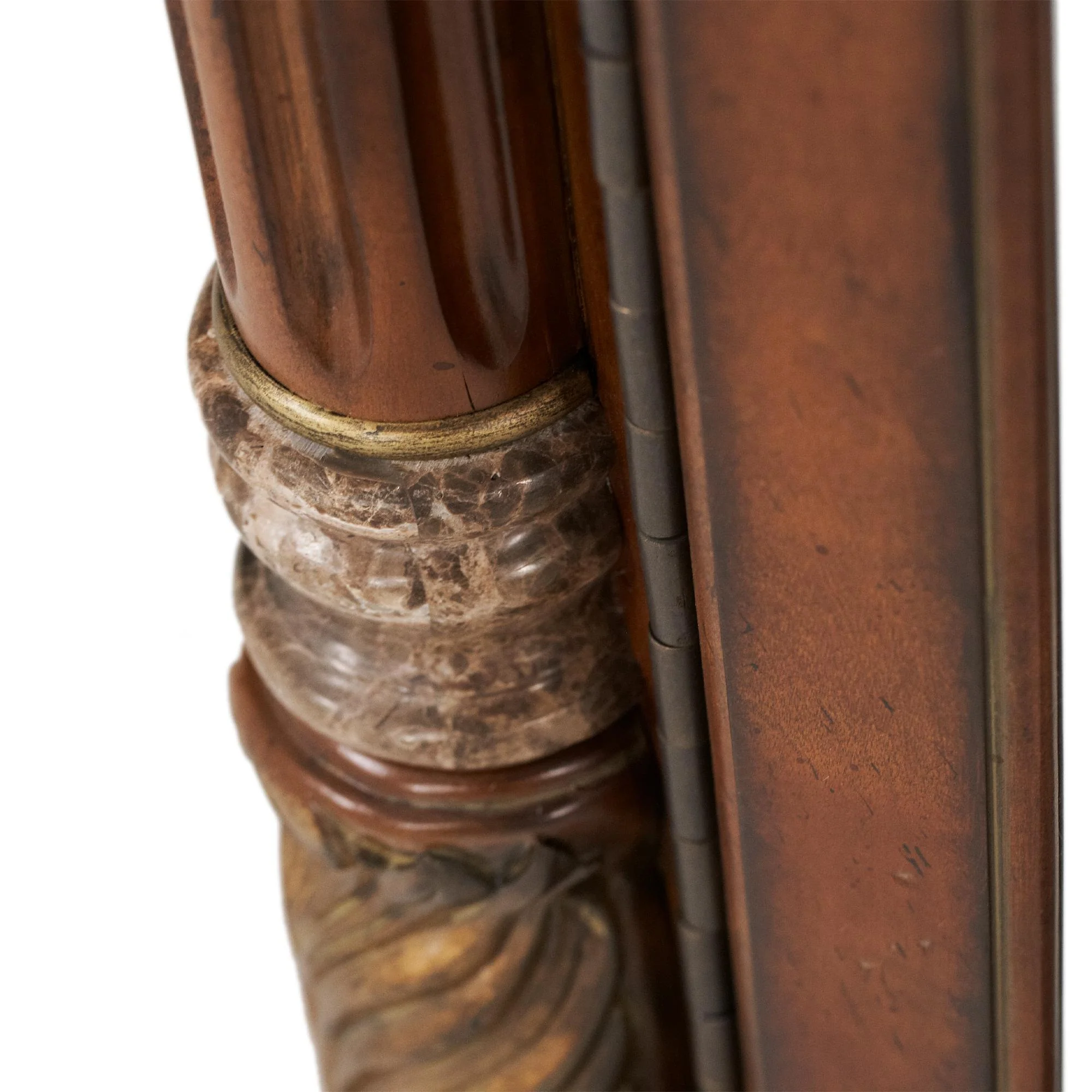 Villa Valencia Floor Accent Mirror - Classic Chestnut - Image 5