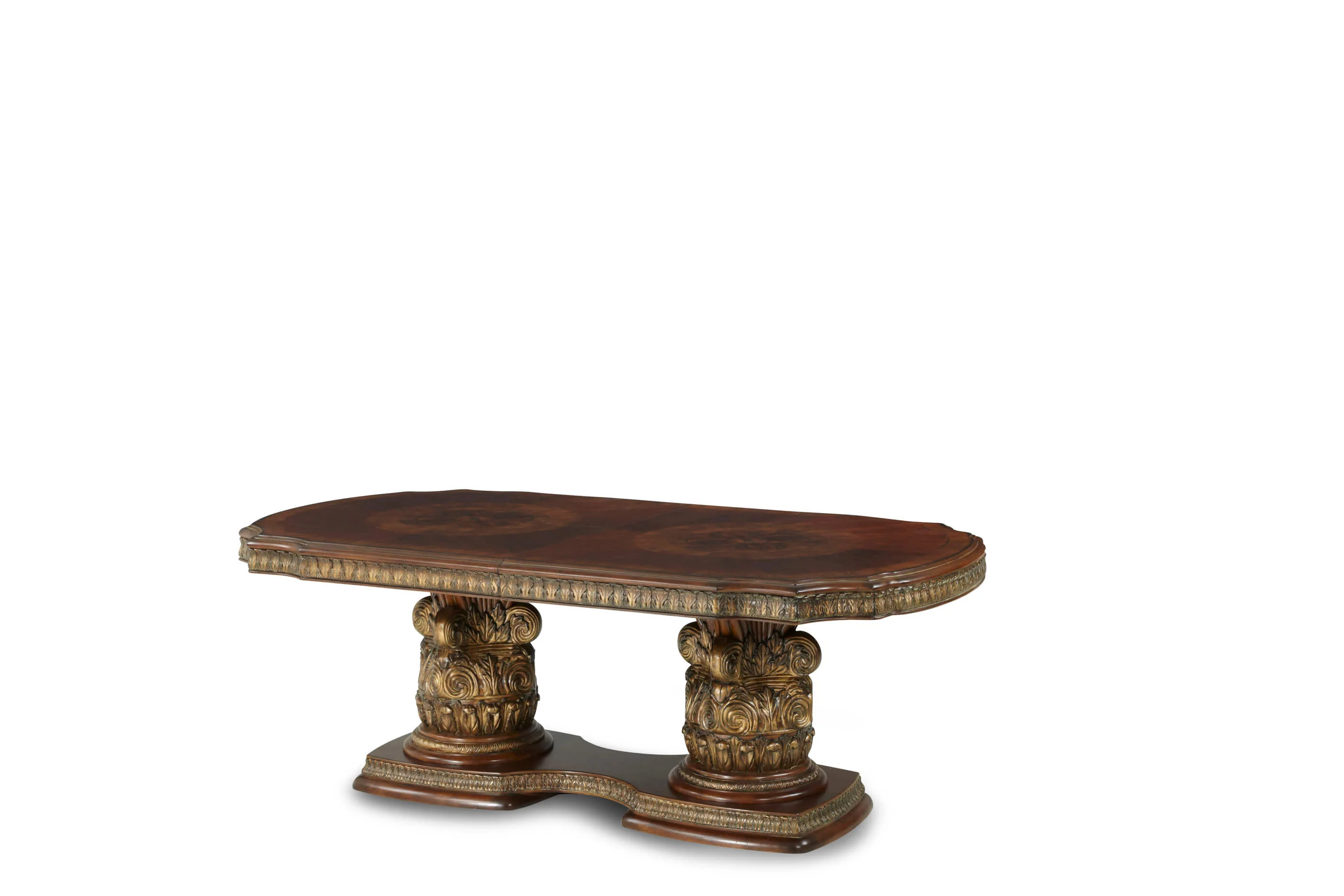 Villa Valencia Rectangular Dining Table - Classic Chestnut - Image 4