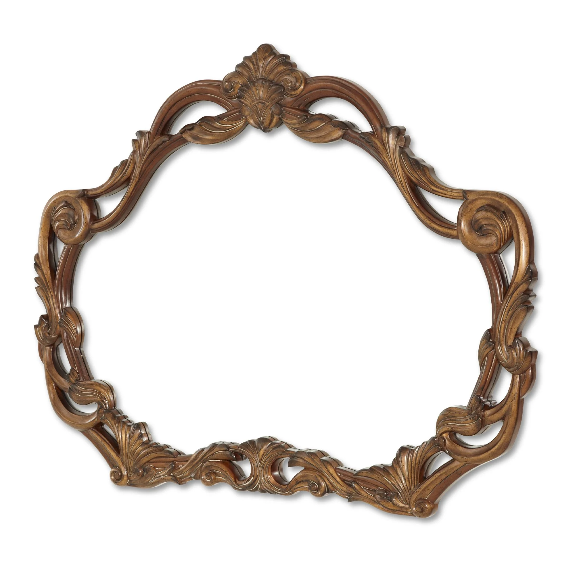 Villa Valencia Sideboard Wall Mirror - Classic Chestnut - Image 4