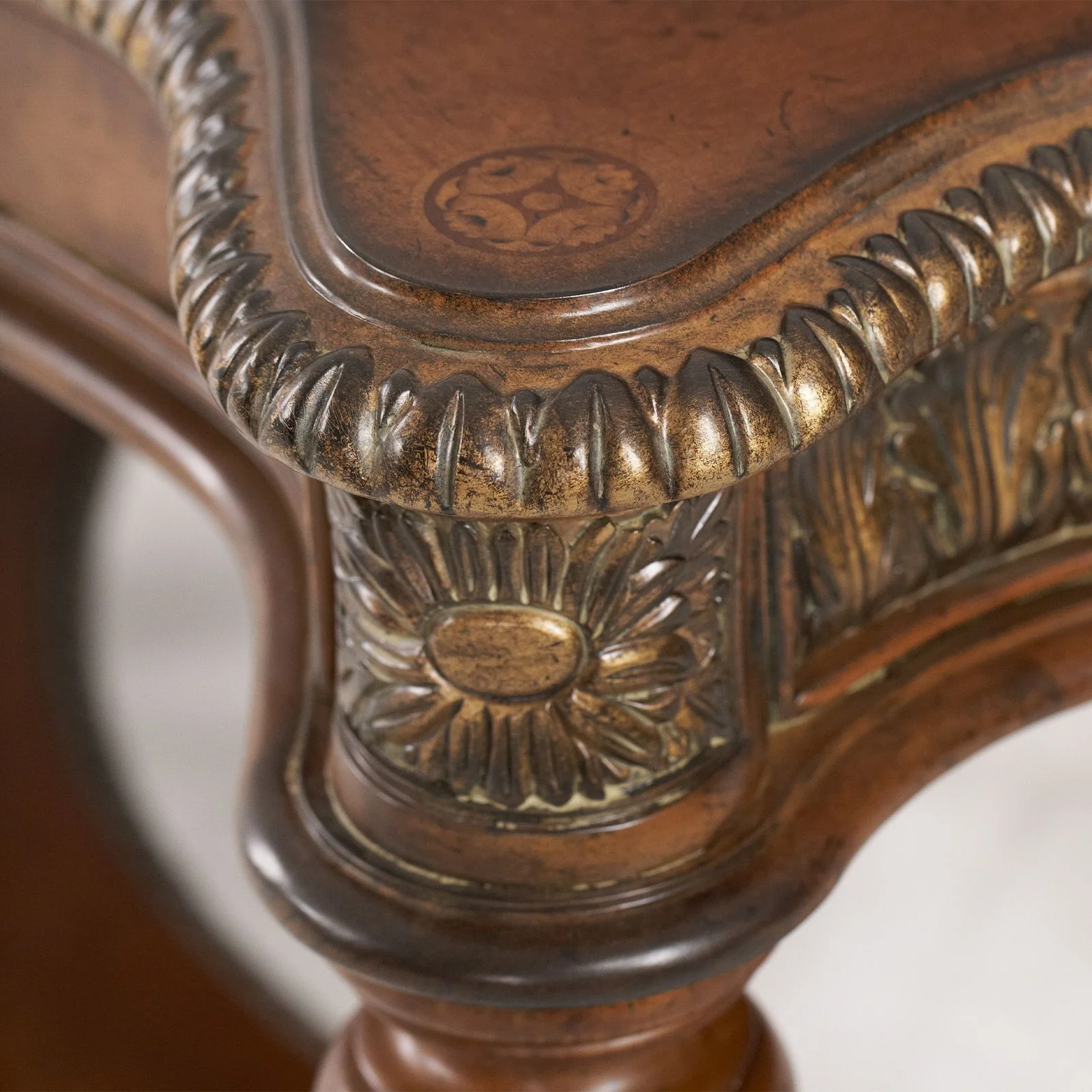 Villa Valencia Writing Desk - Classic Chestnut - Image 3