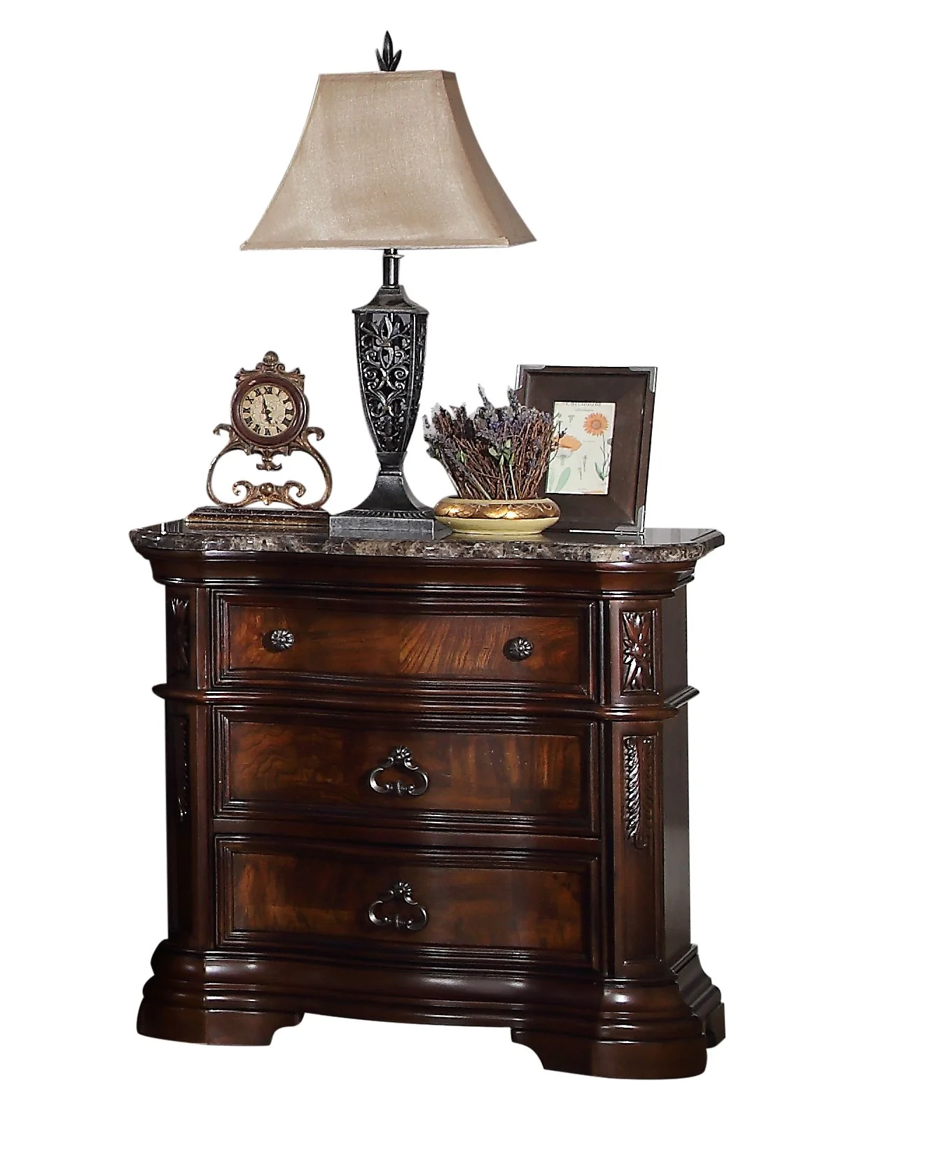 Vintage King 5 Pc Bedroom Set - Image 19