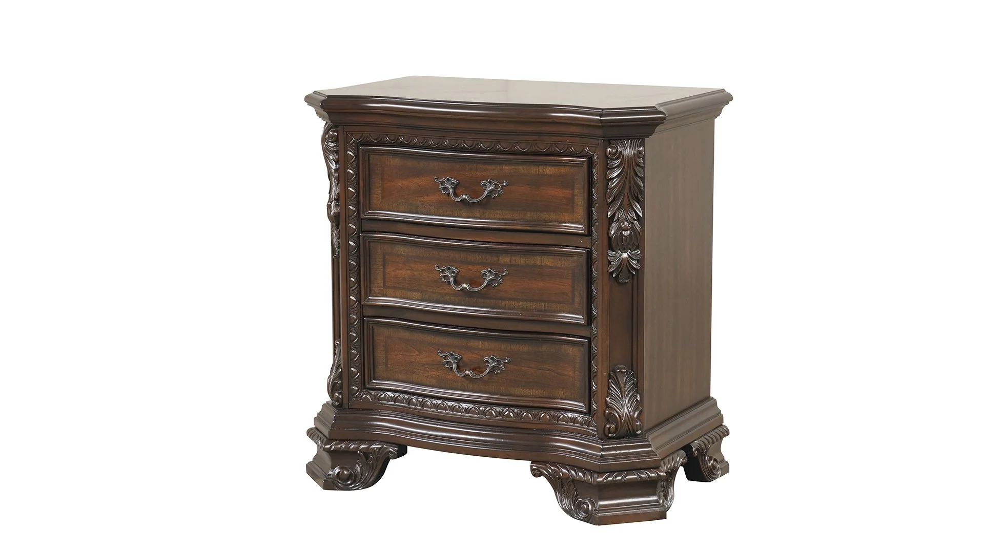 Vintage Queen 4 Pc Bedroom Set - Image 16