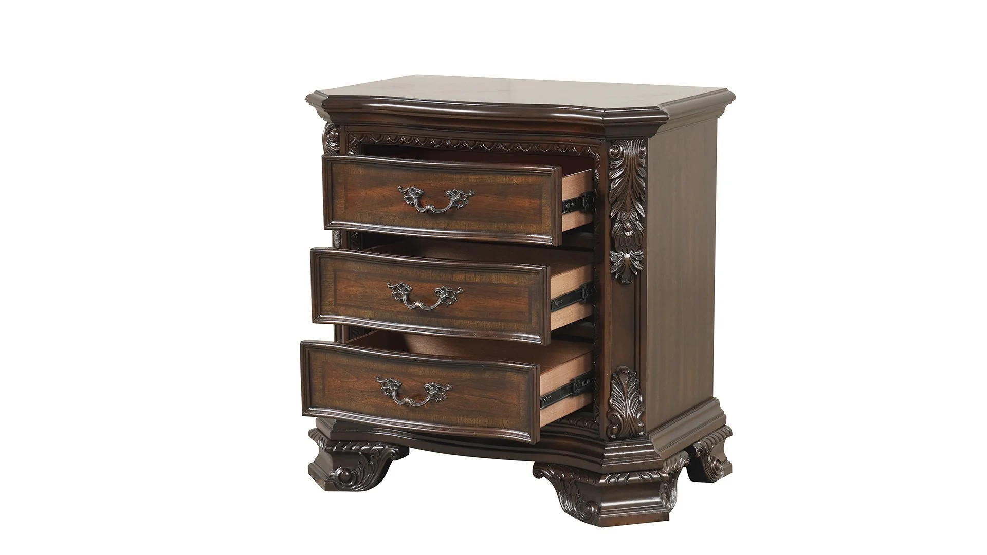Vintage Queen 4 Pc Bedroom Set - Image 18