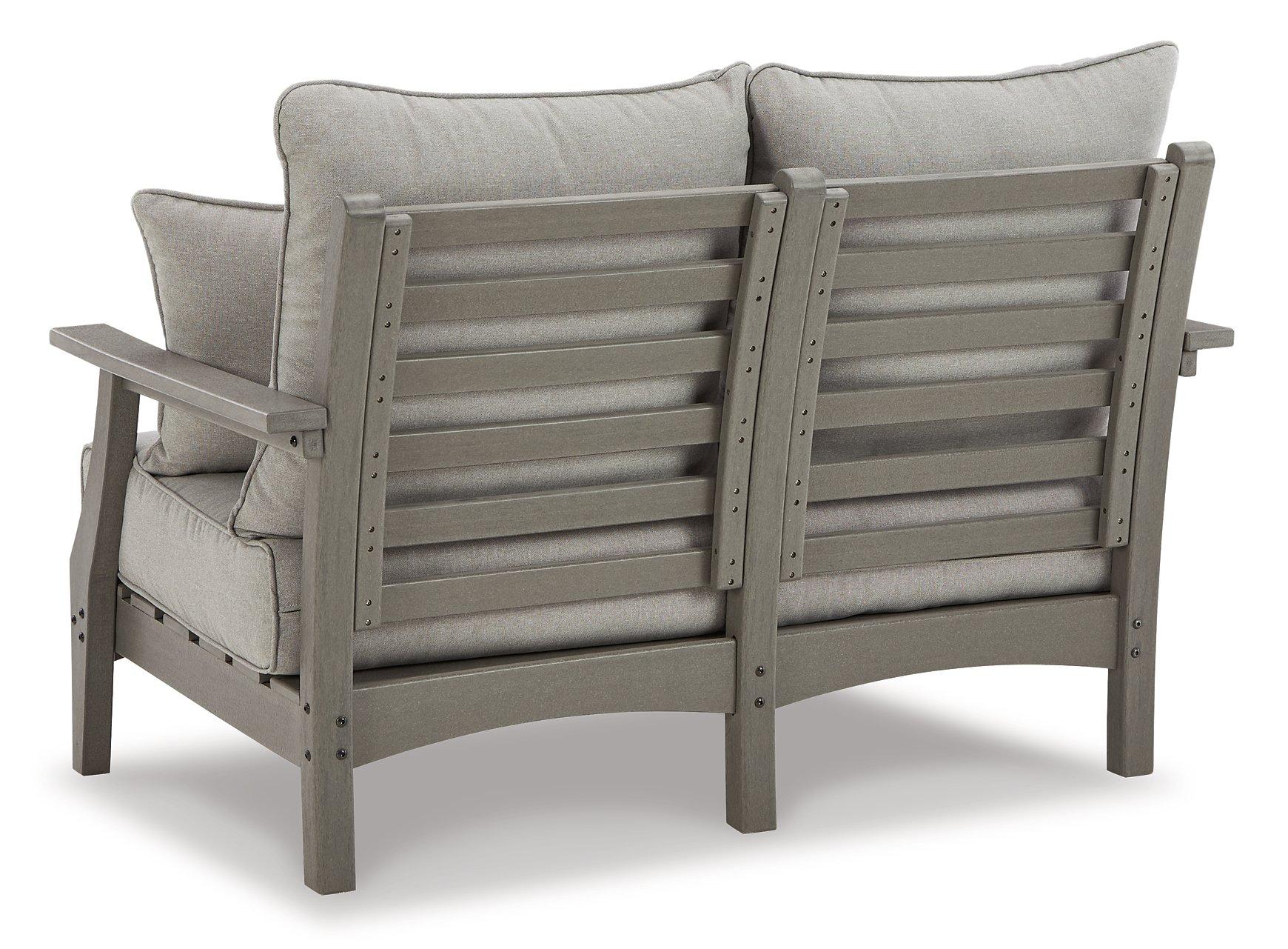 Visola Outdoor Loveseat and Coffee Table - Image 4