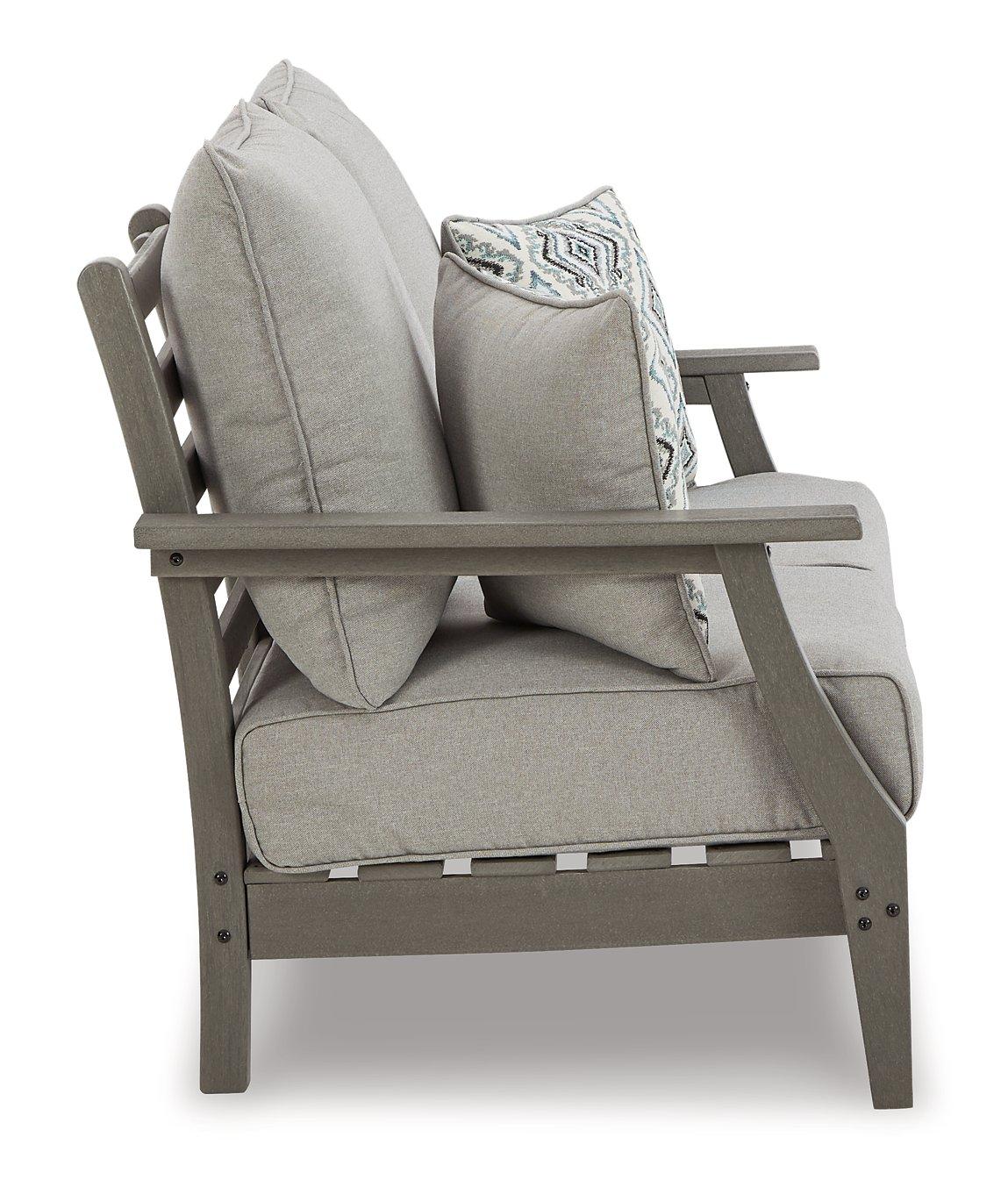 Visola Outdoor Loveseat and Coffee Table - Image 5