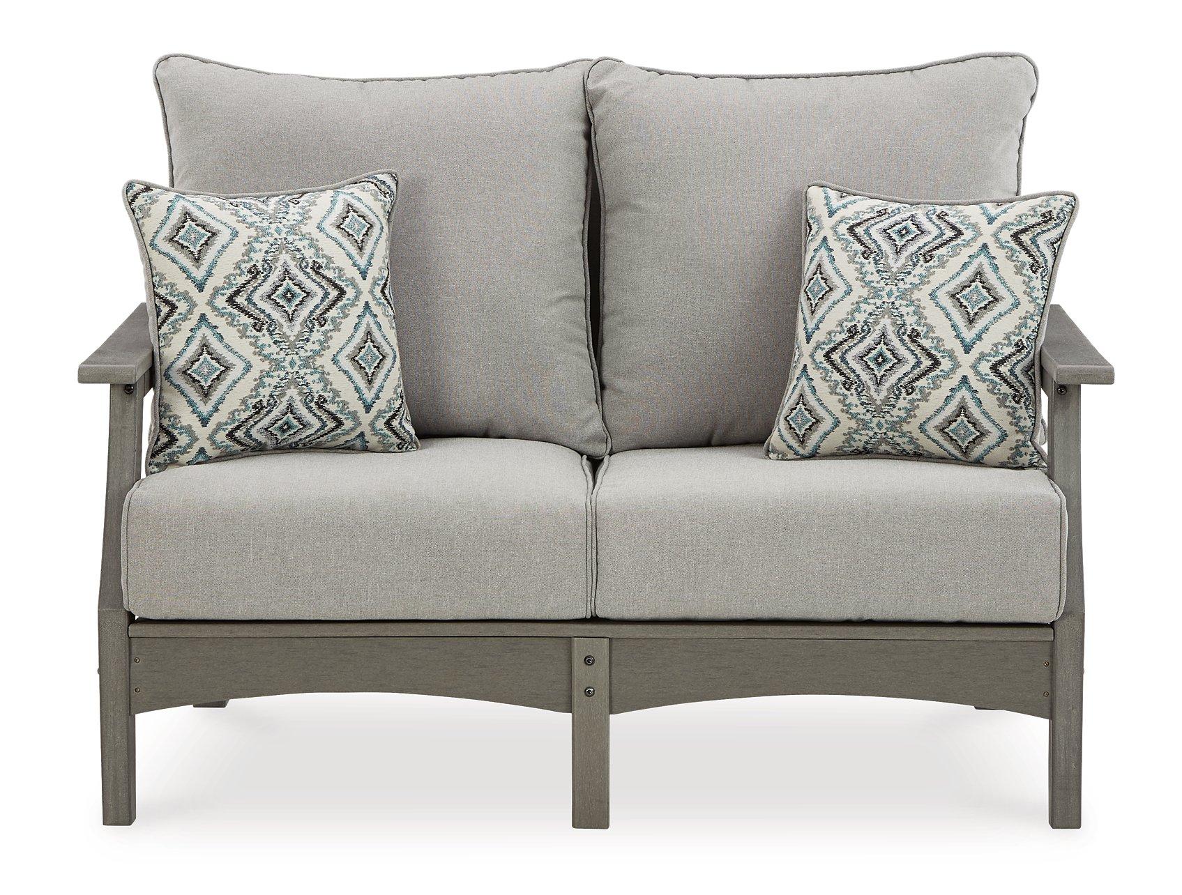 Visola Outdoor Loveseat Conversation Set - Image 4