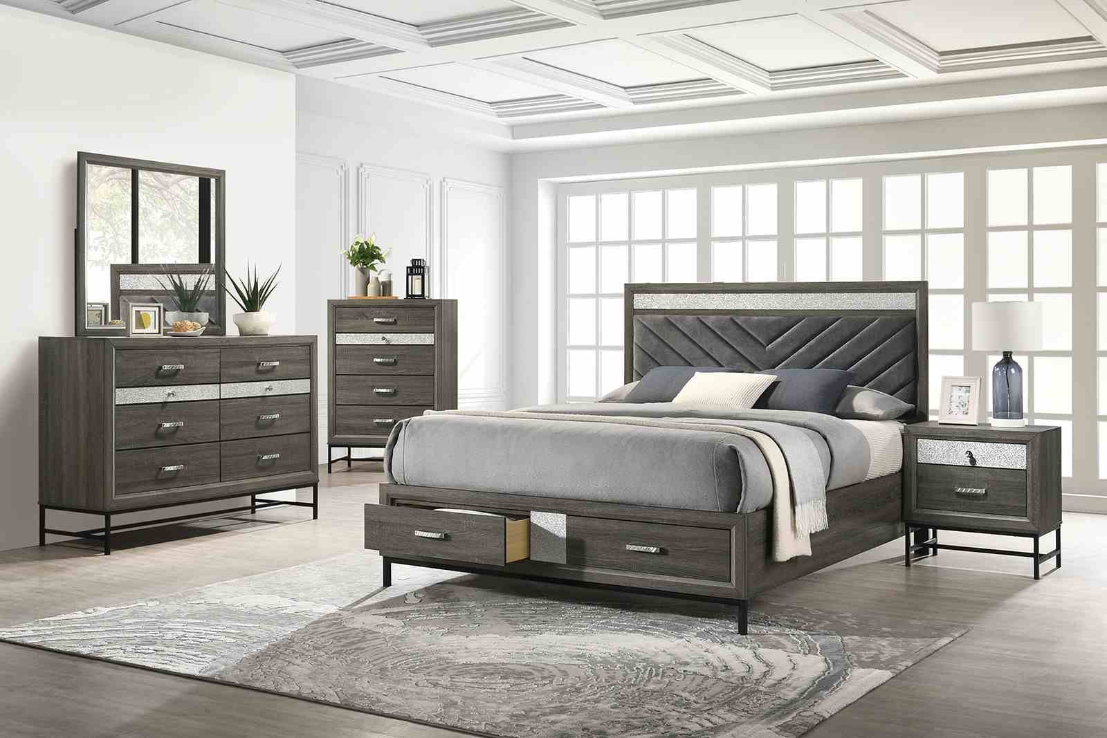 Voleta Dresser, Gray - Image 2
