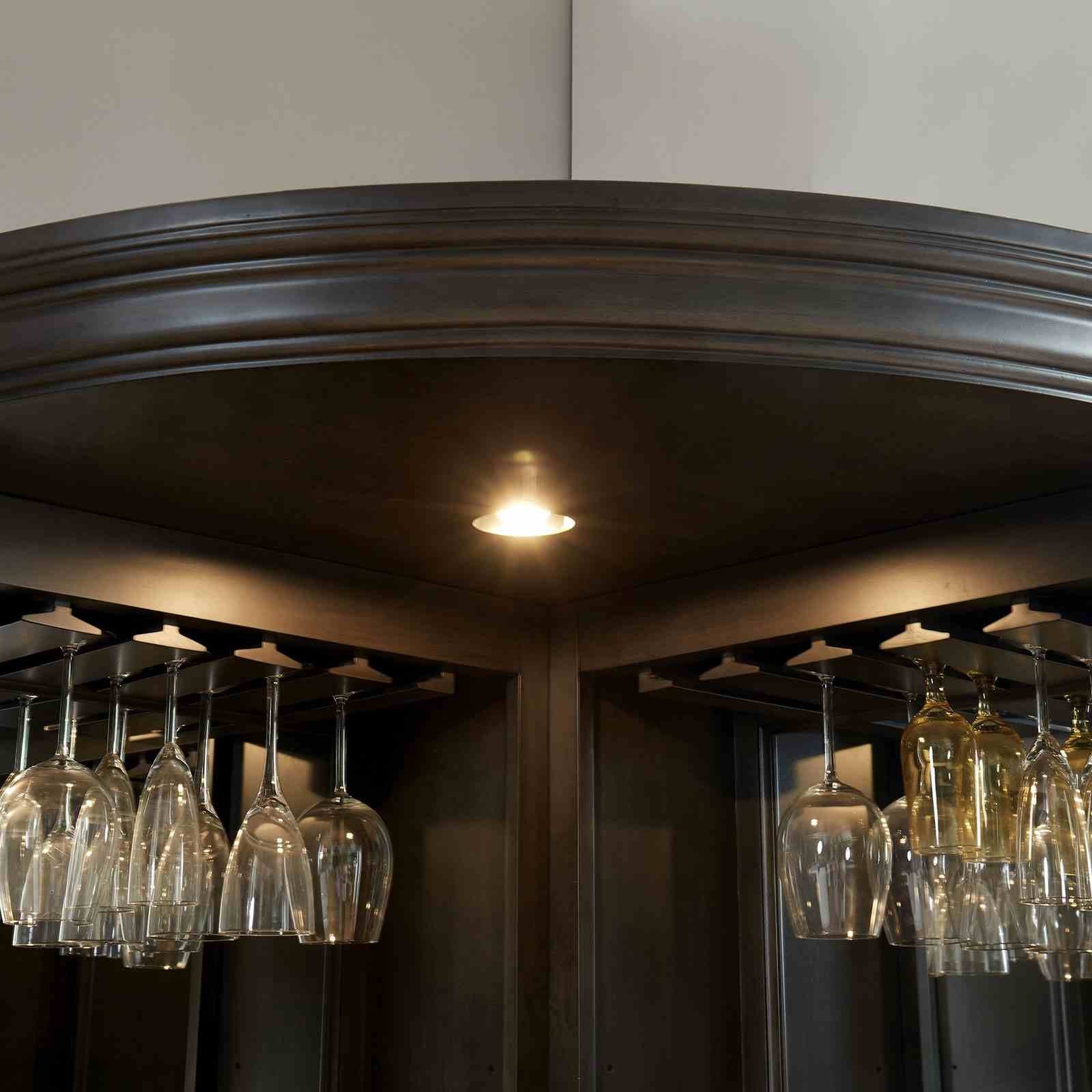 Voltaire Curio Cabinet, Gray - Image 2
