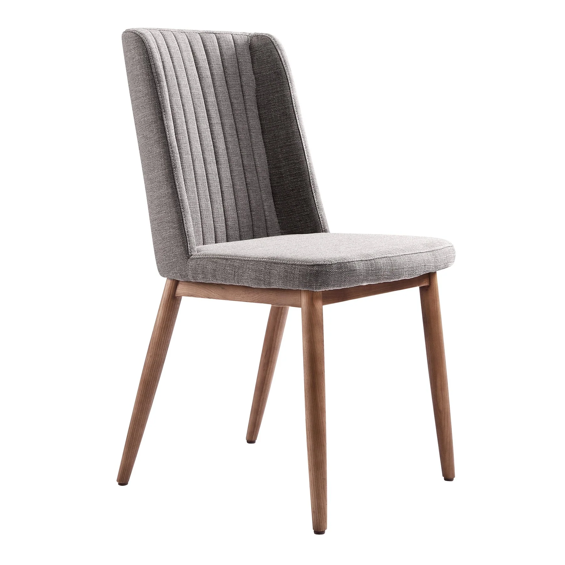 Wade Mid-Century Walnut Wood 5 Piece Dining Set - Image 4