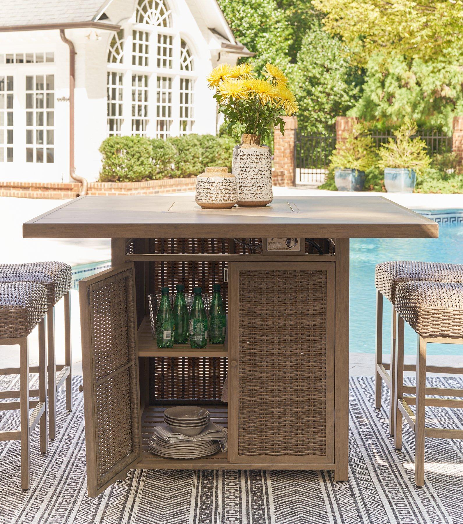 Walton Bridge Outdoor Bar Set - Image 6