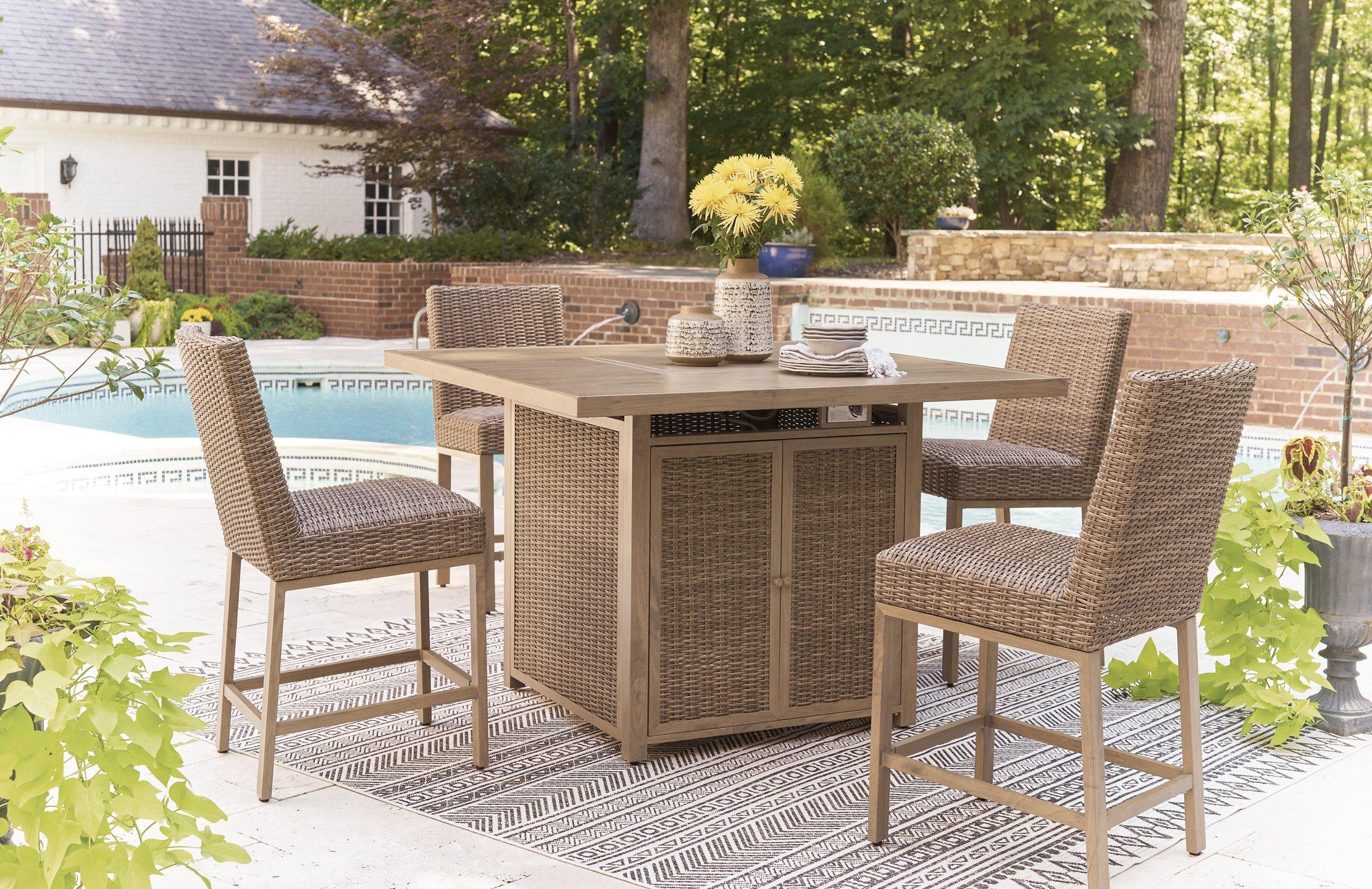 Walton Bridge Outdoor Bar Set - Image 7