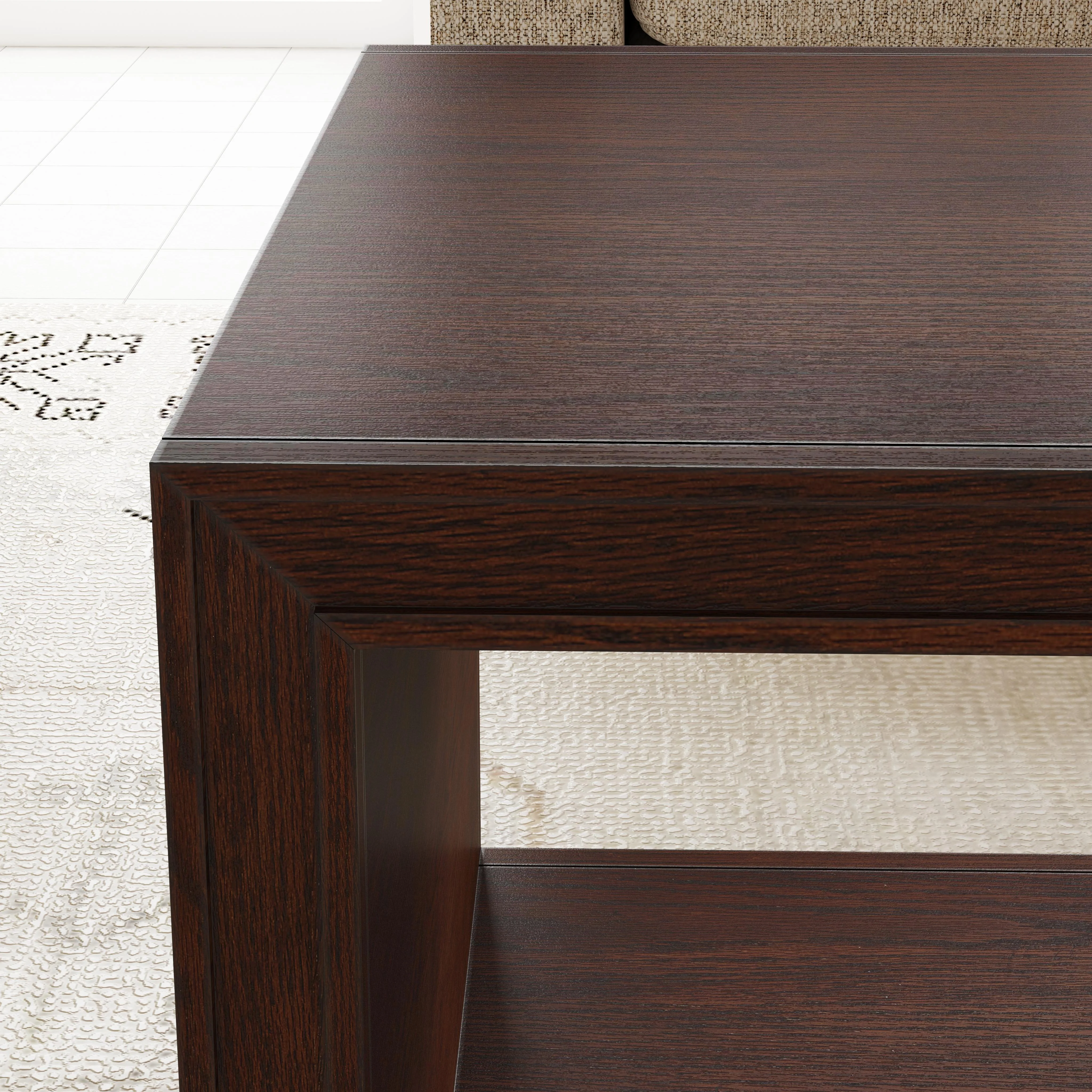 Waterfall W1026-0311 Rectangular Coffee Table with Casters - Image 2