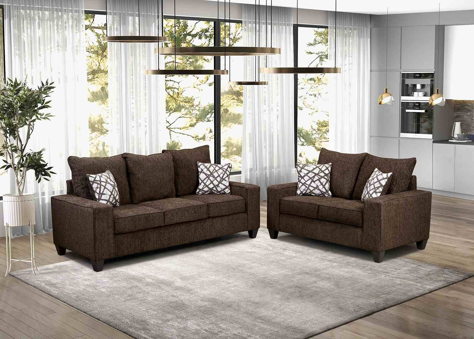 West Action Loveseat, Chocolate - Image 2