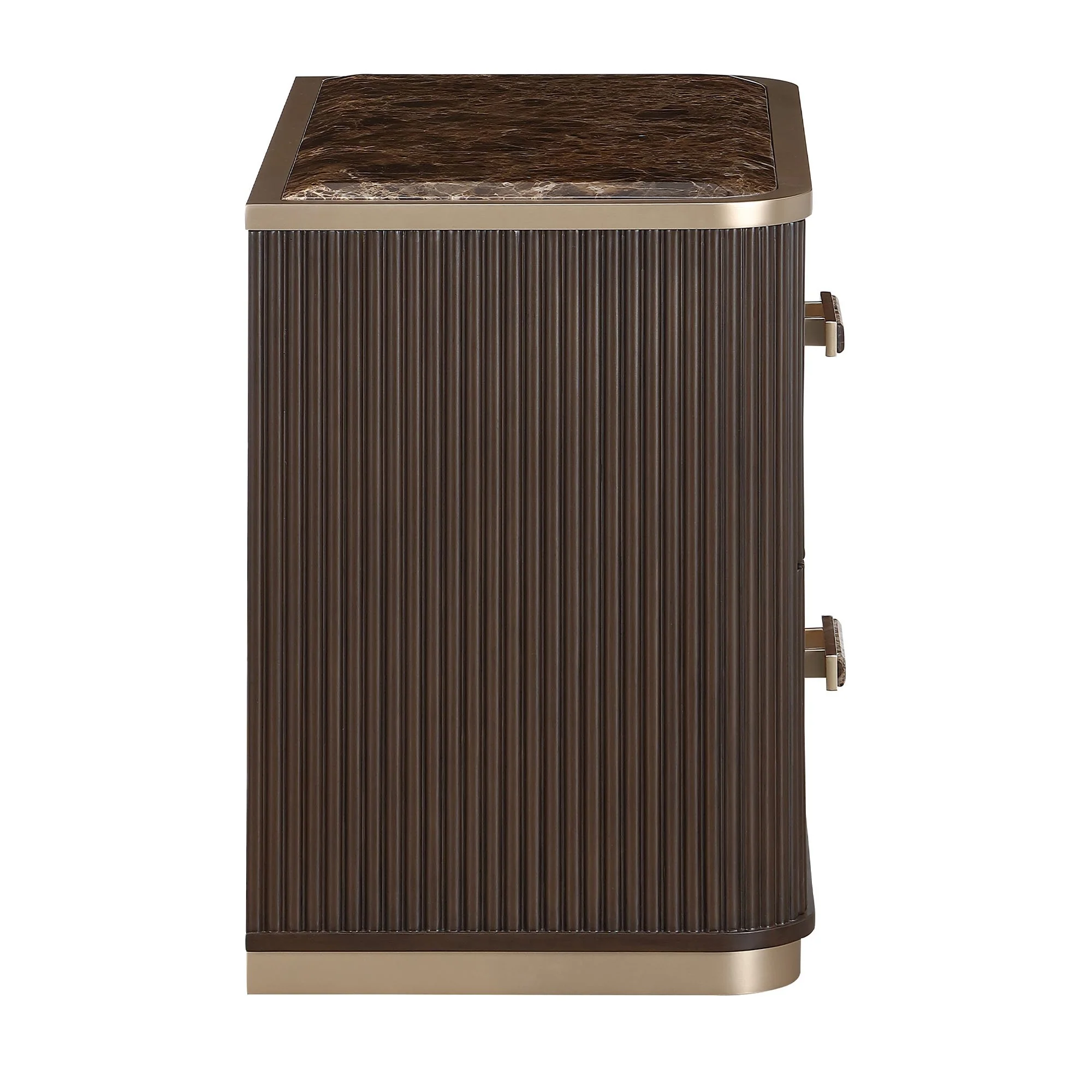 West Kensington 2-Drawer Nightstand - Medium Espresso - Image 3