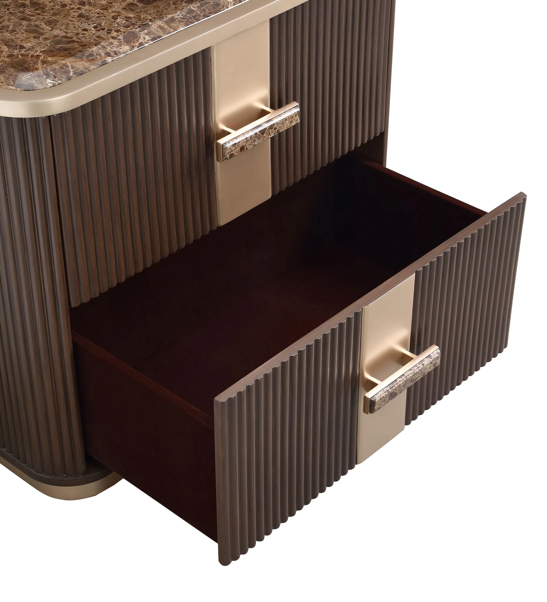 West Kensington 2-Drawer Nightstand - Medium Espresso - Image 8