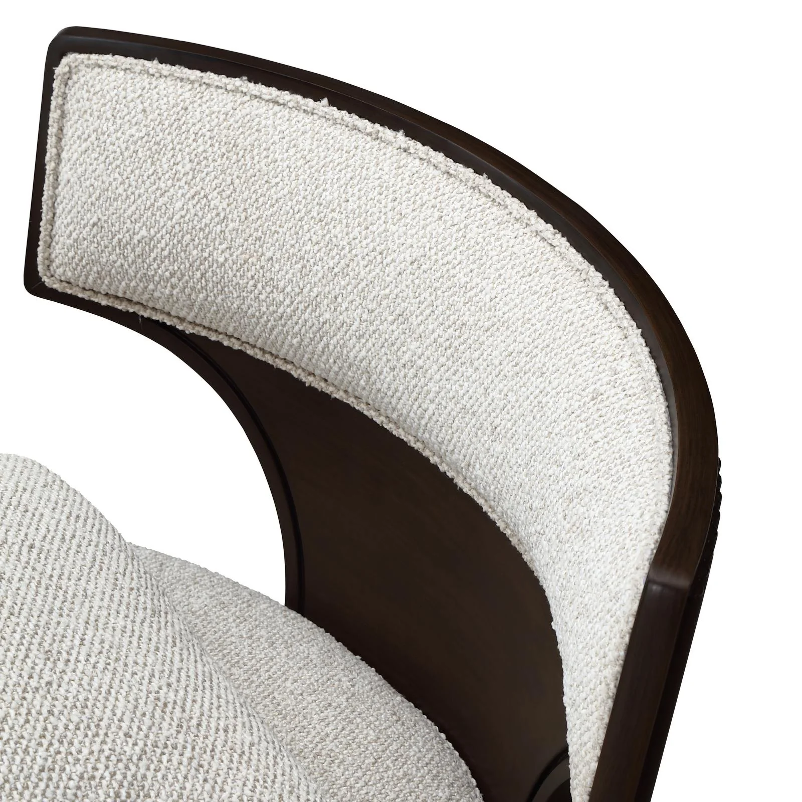 West Kensington Chaise - Buff/Medium Espresso - Image 10