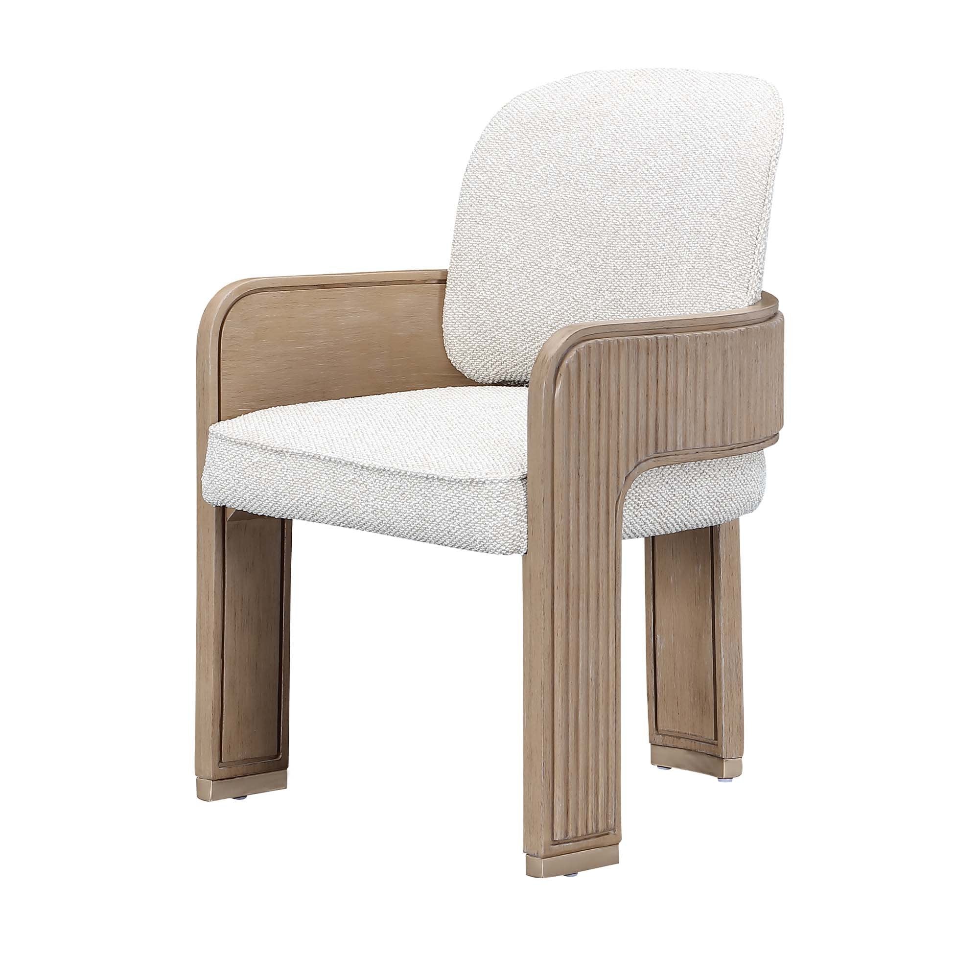 West Kensington Dining Arm Chair - Sea Salt Caramel - Image 7