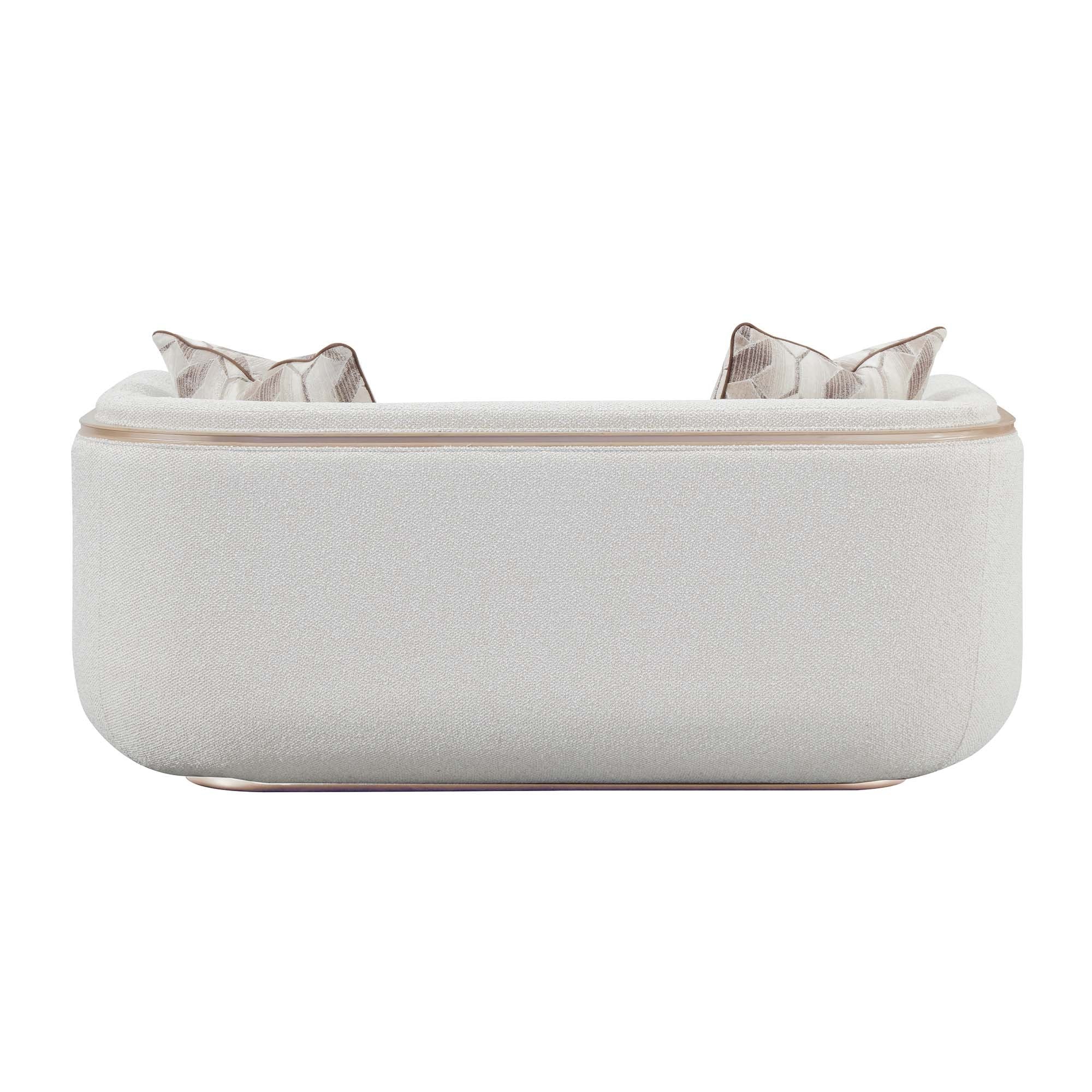West Kensington Loveseat - Buff/Seal Salt Caramel - Image 3