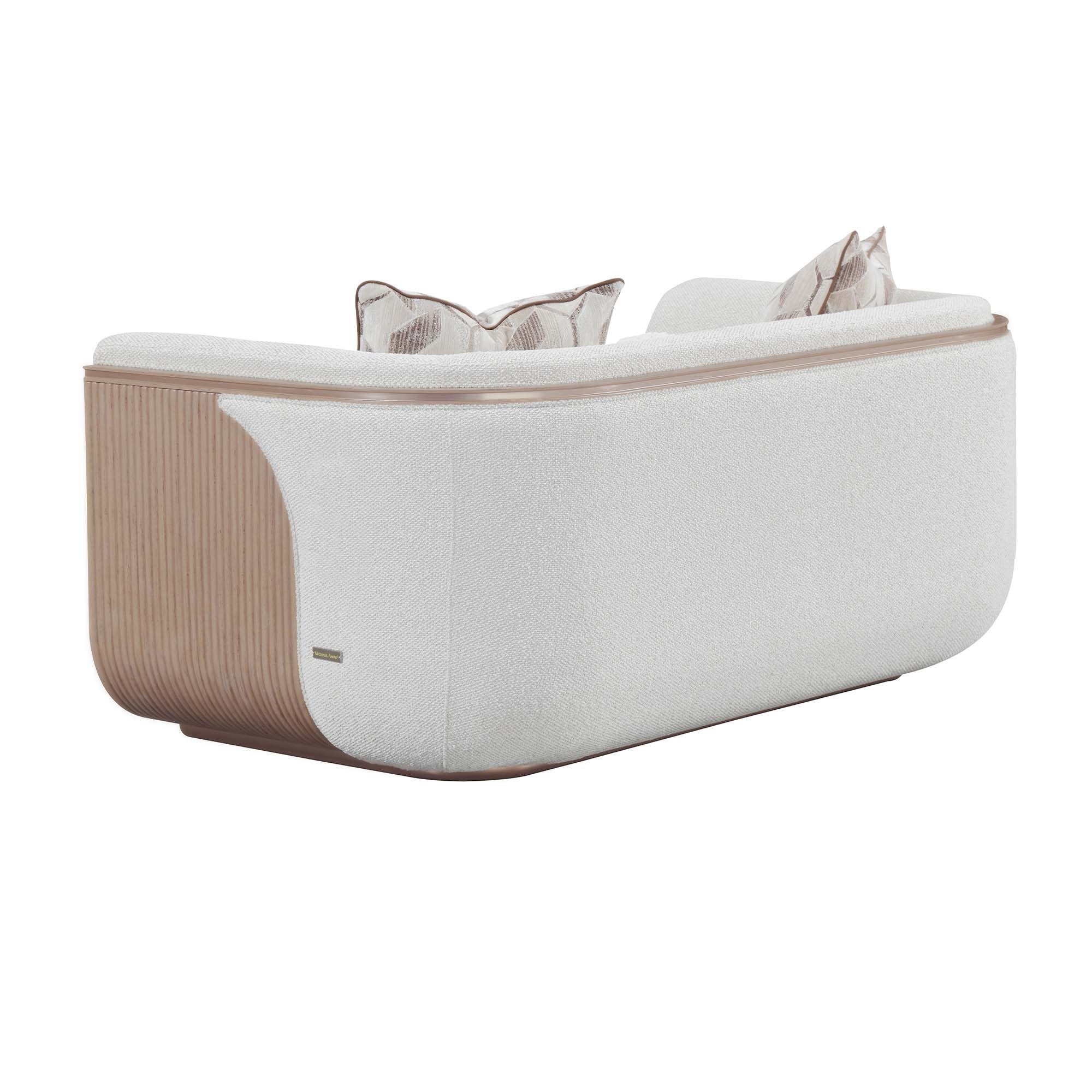 West Kensington Loveseat - Buff/Seal Salt Caramel - Image 4