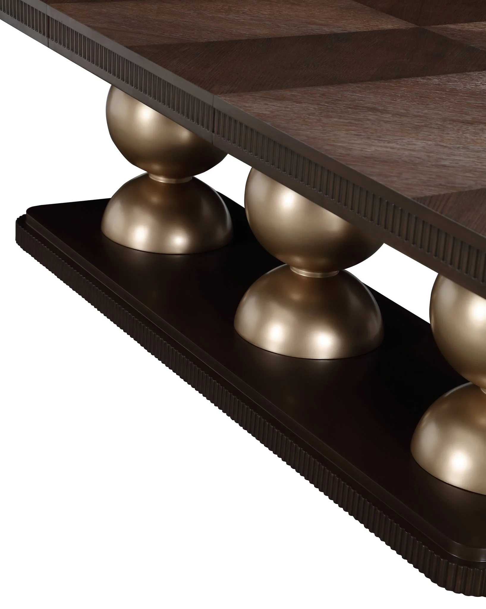 West Kensington Rectangular Dining Table - Medium Espresso - Image 12