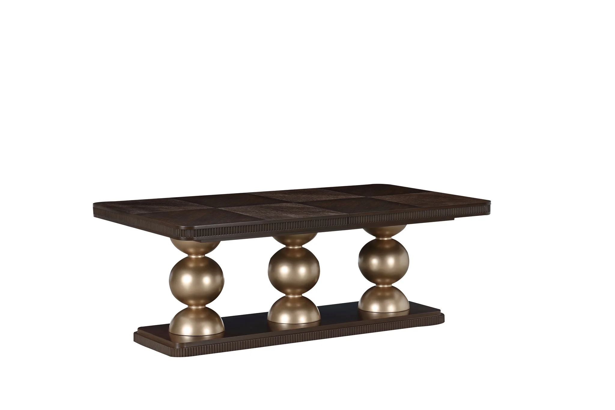 West Kensington Rectangular Dining Table - Medium Espresso - Image 5