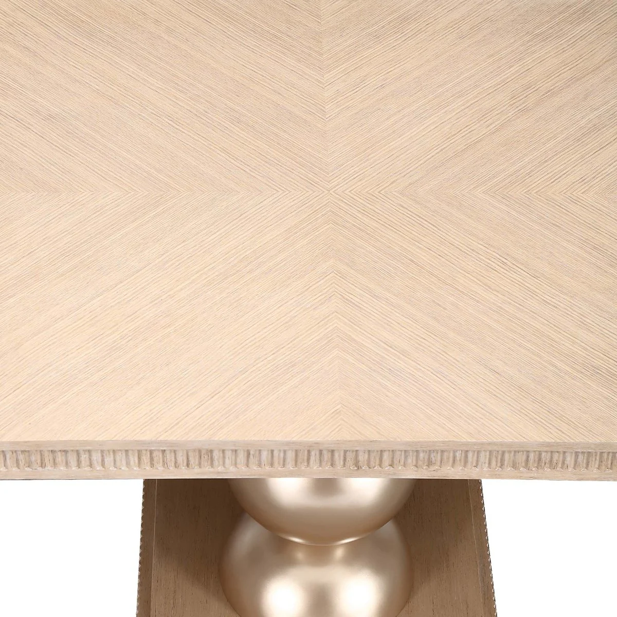 West Kensington Rectangular Dining Table - Sea Salt Caramel - Image 10