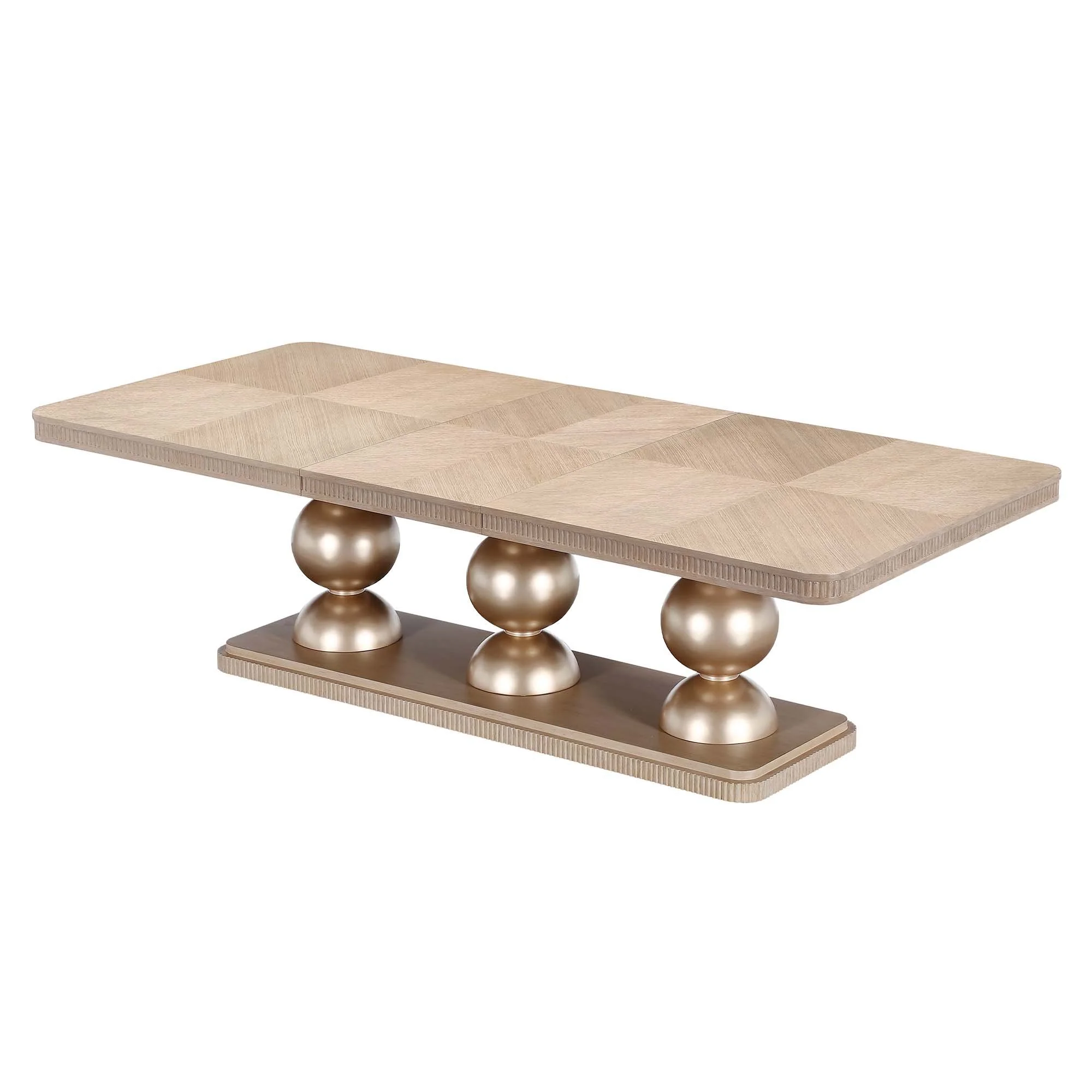 West Kensington Rectangular Dining Table - Sea Salt Caramel - Image 5