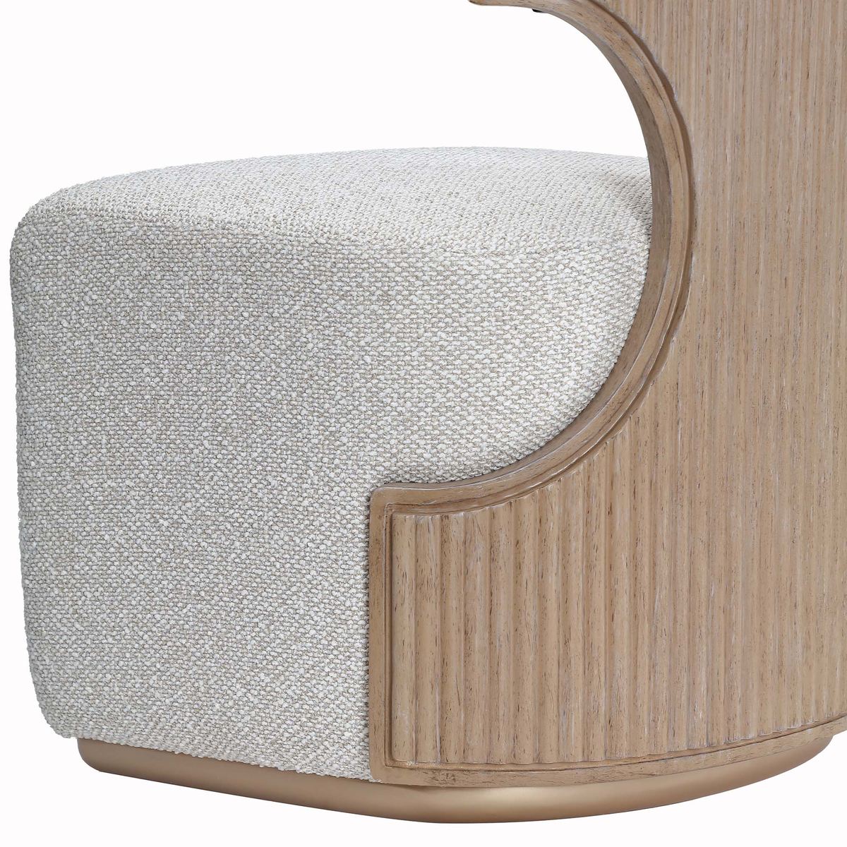 West Kensington Vanity Chair - Sea Salt Caramel - Image 9