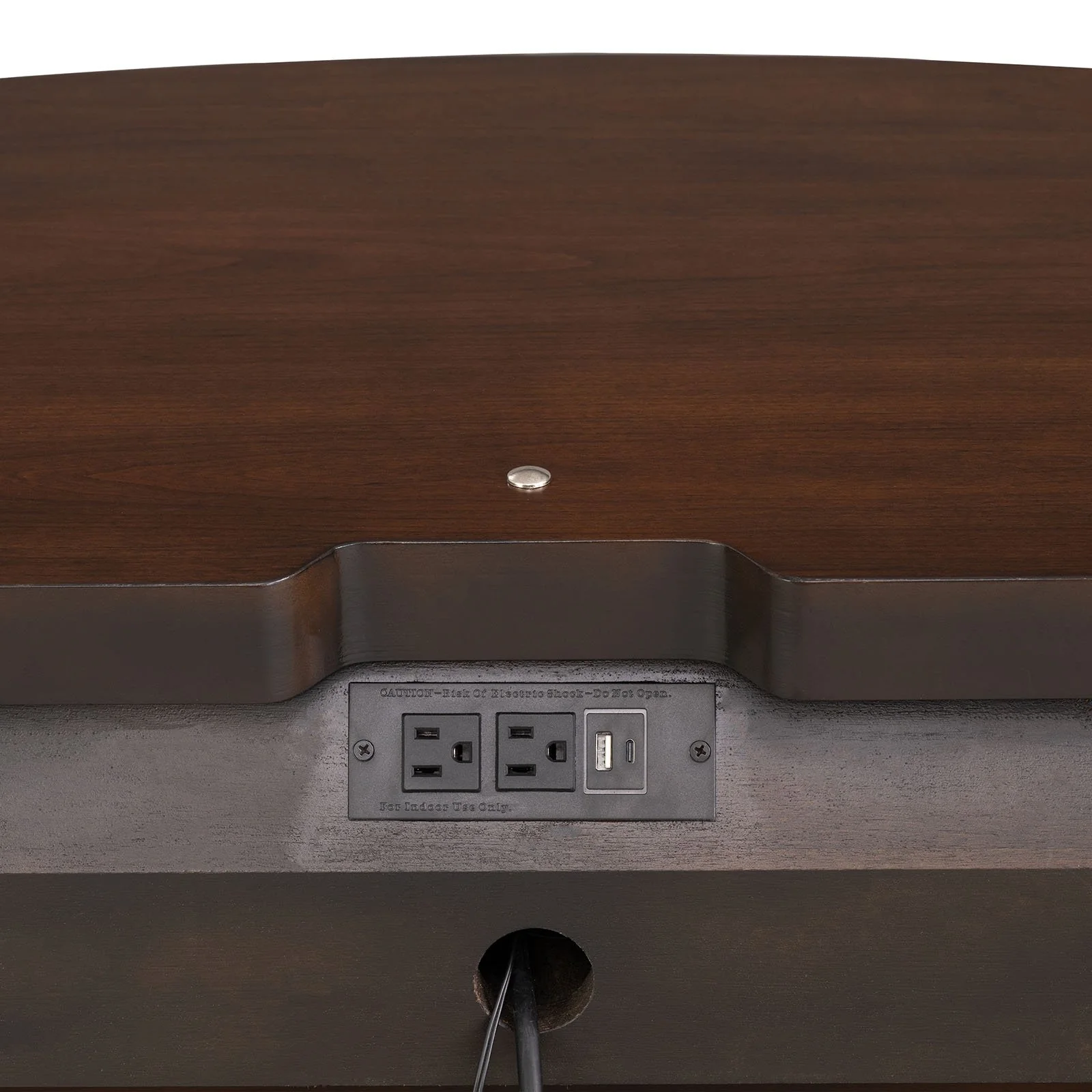 Westerham Nightstand w/ Power Outlet & LED - Image 2