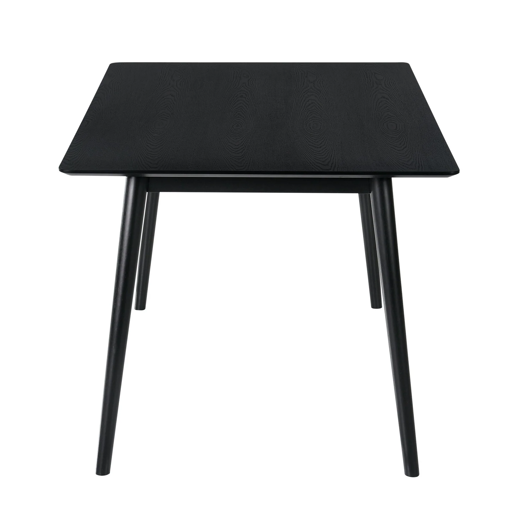 Westmont 59" Rectangular Dining Table in Black Wood - Image 4