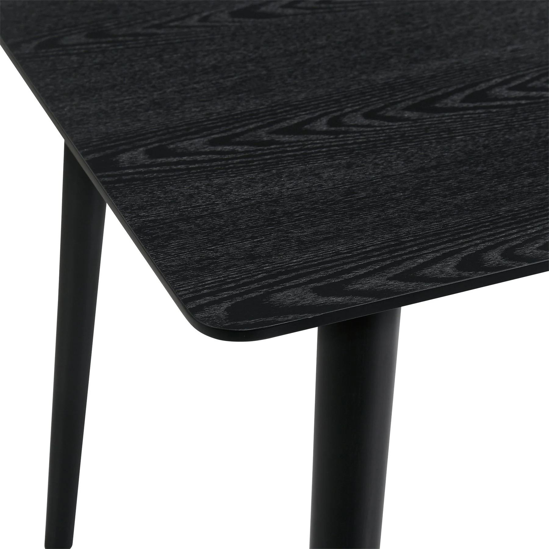 Westmont and Azalea Gray and Black Wood 5 Piece Dining Set - Image 7
