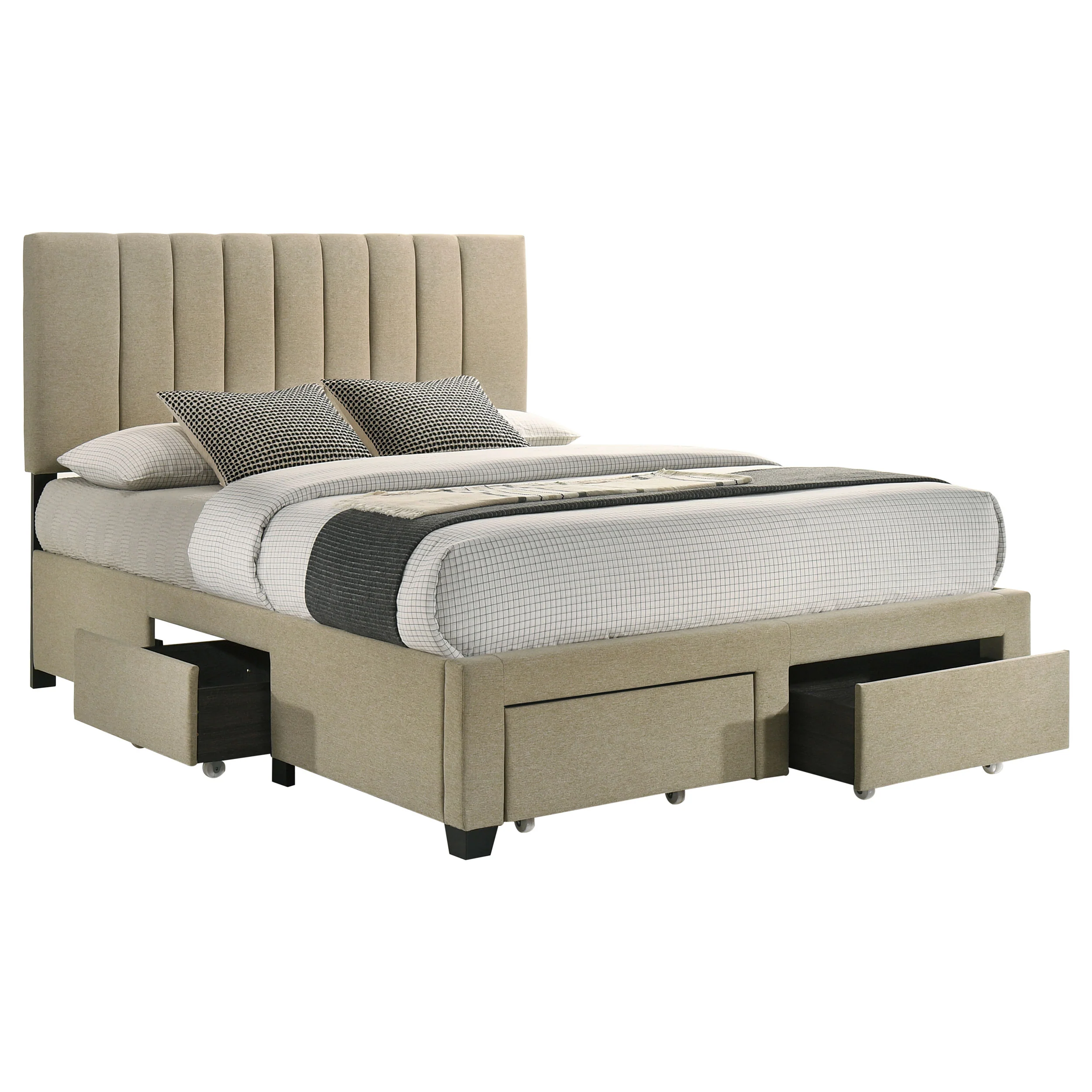 Wheatland Panel Platform Storage Bed - Image 5