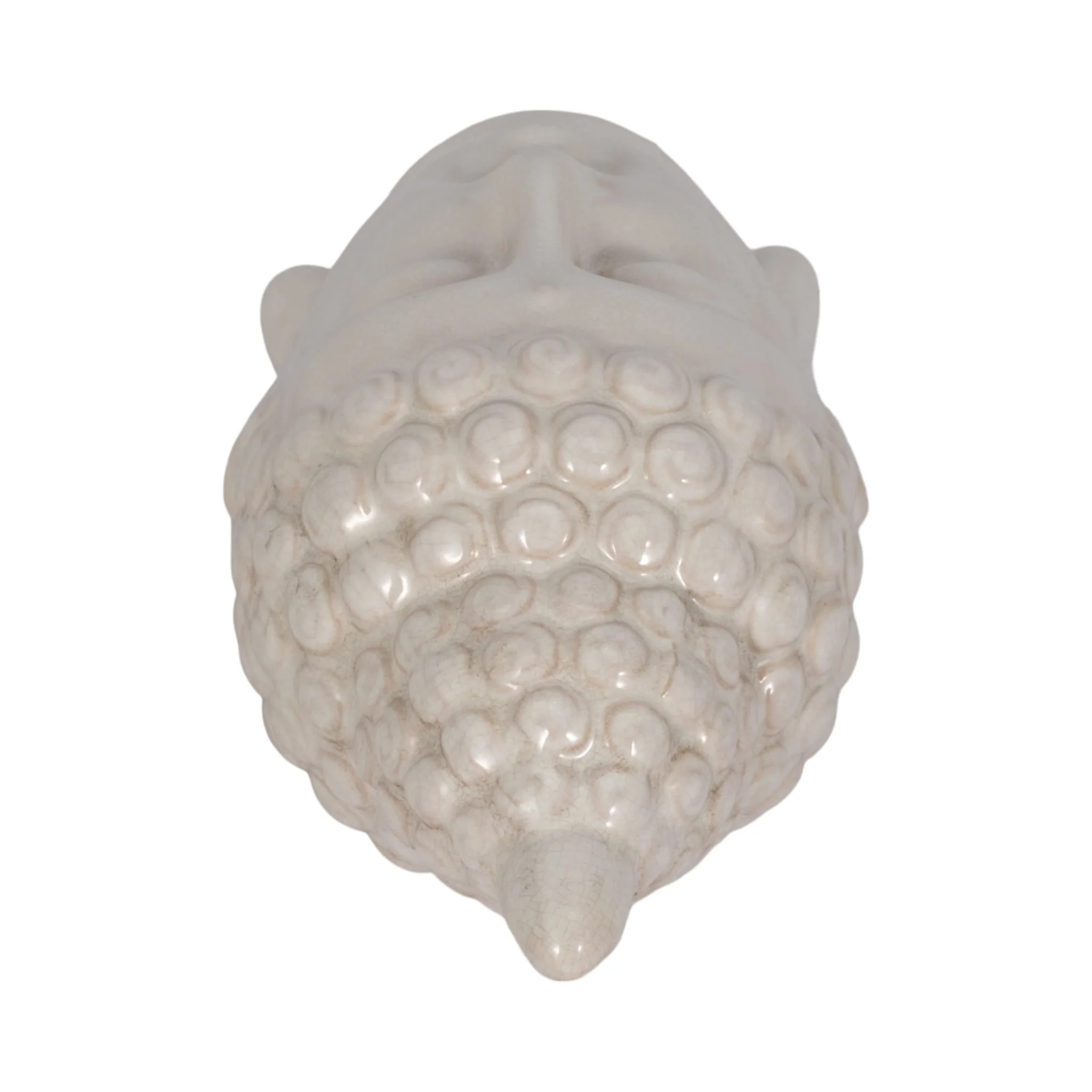 White Ceramic Buddha Head - Image 6