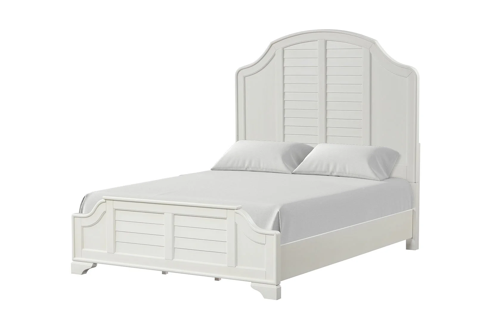 Whitehaven Queen Bed, Antique White - Image 3