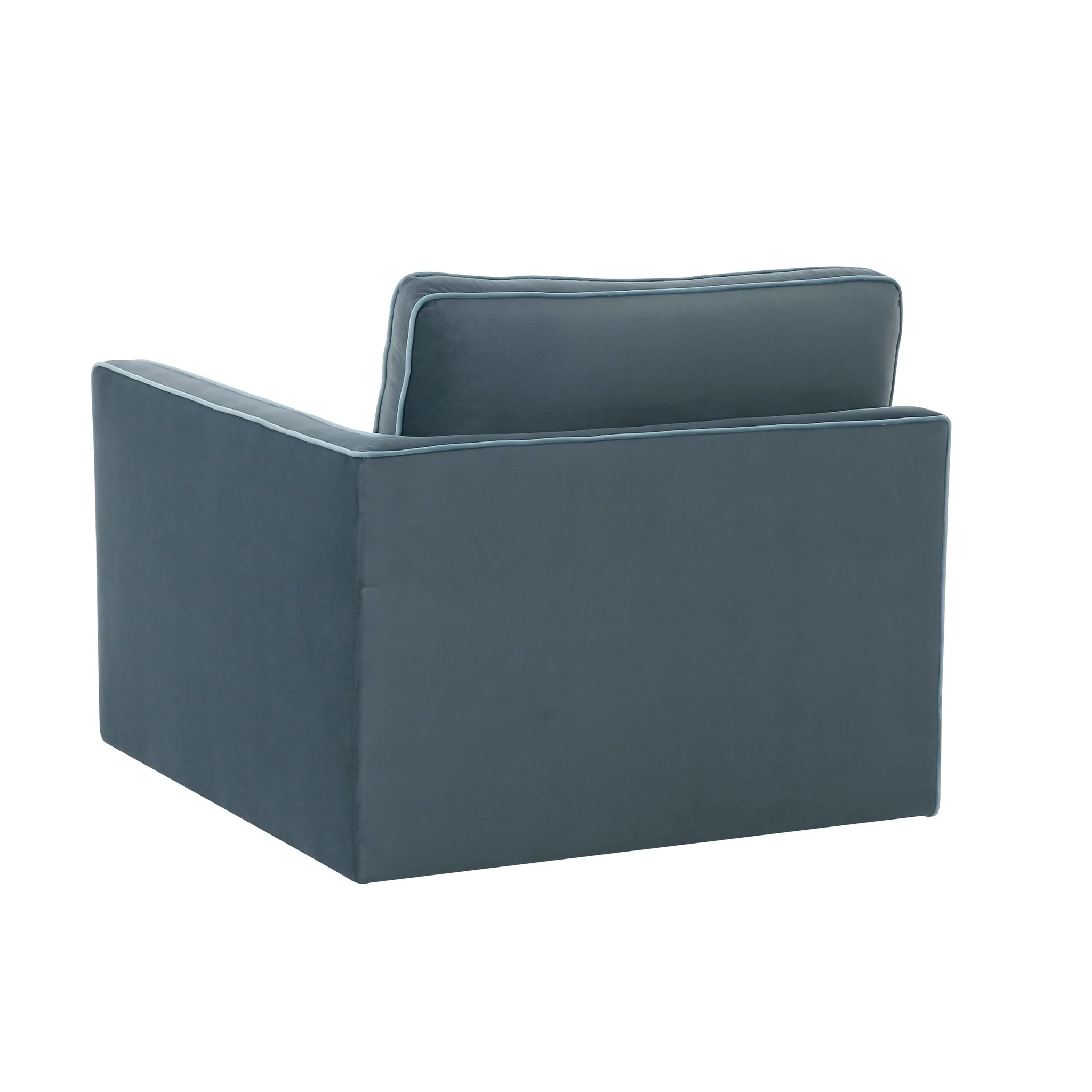 Willow Misty Blue RAF Corner Chair - Image 3