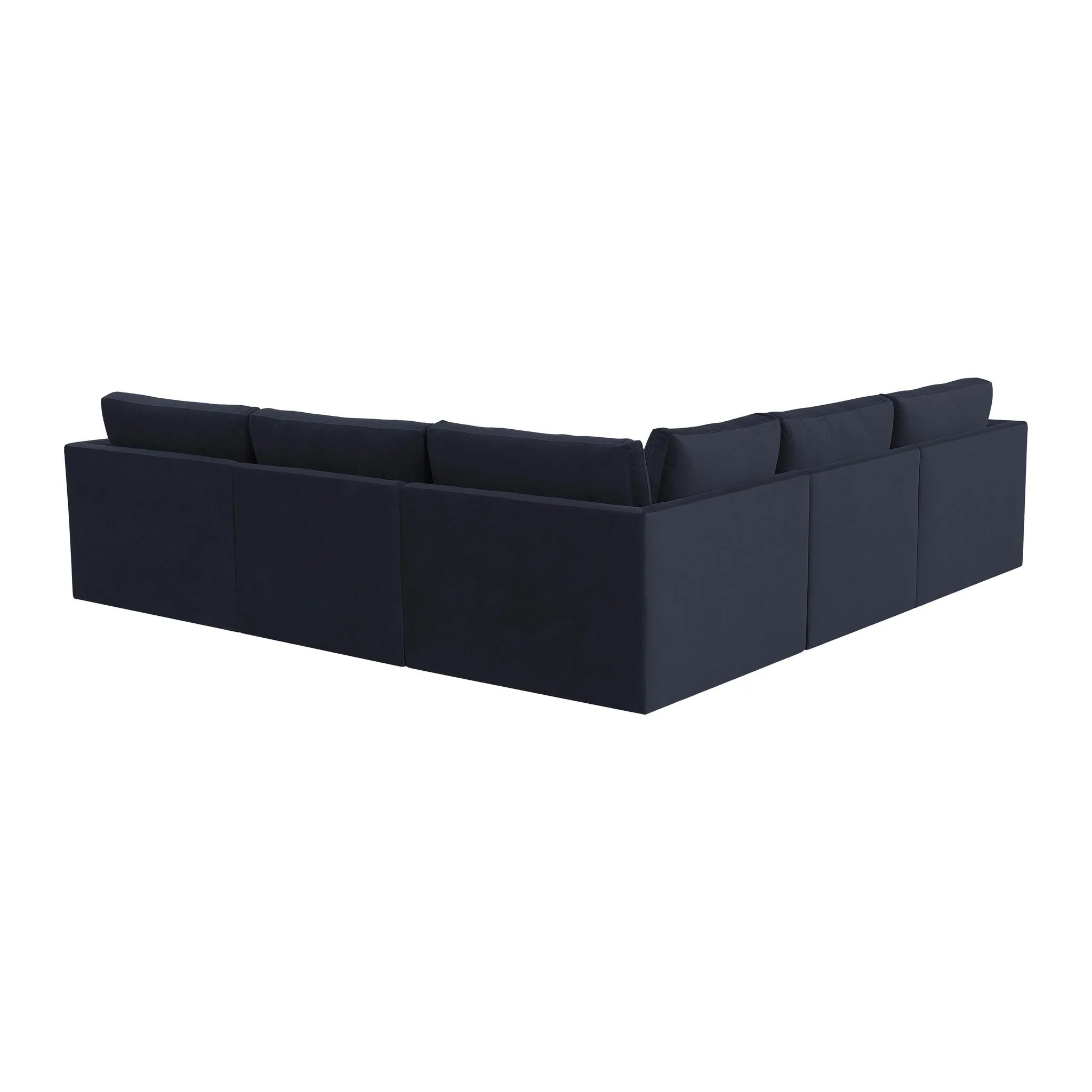 Willow Navy Modular L Sectional - Image 4