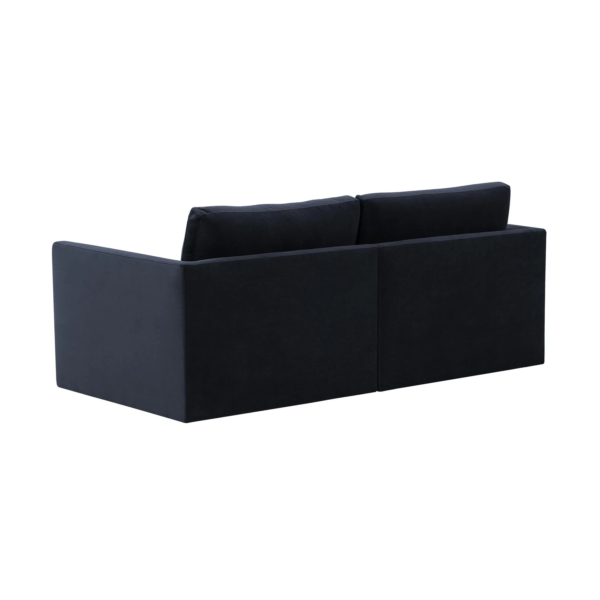 Willow Navy Modular Loveseat - Image 4