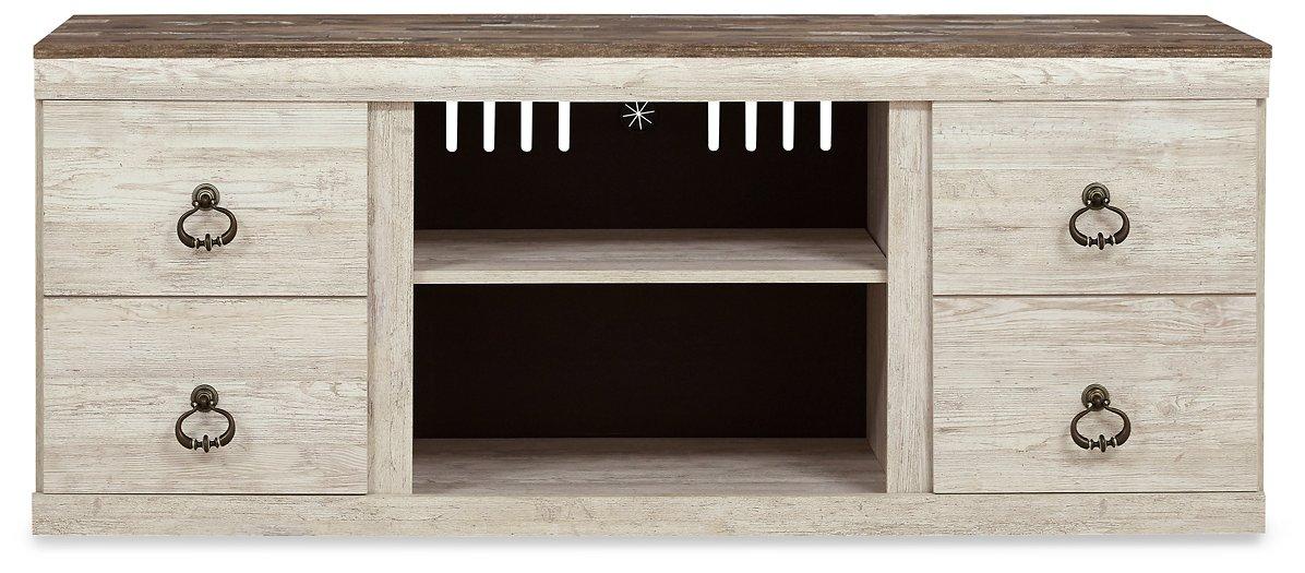 Willowton 4-Piece Entertainment Center with Electric Fireplace - Image 37